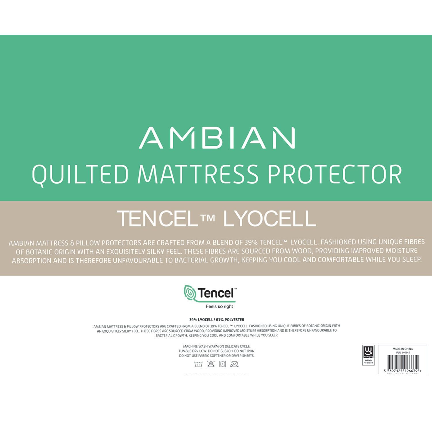 TENCEL QUILTED KING Mattress Protector