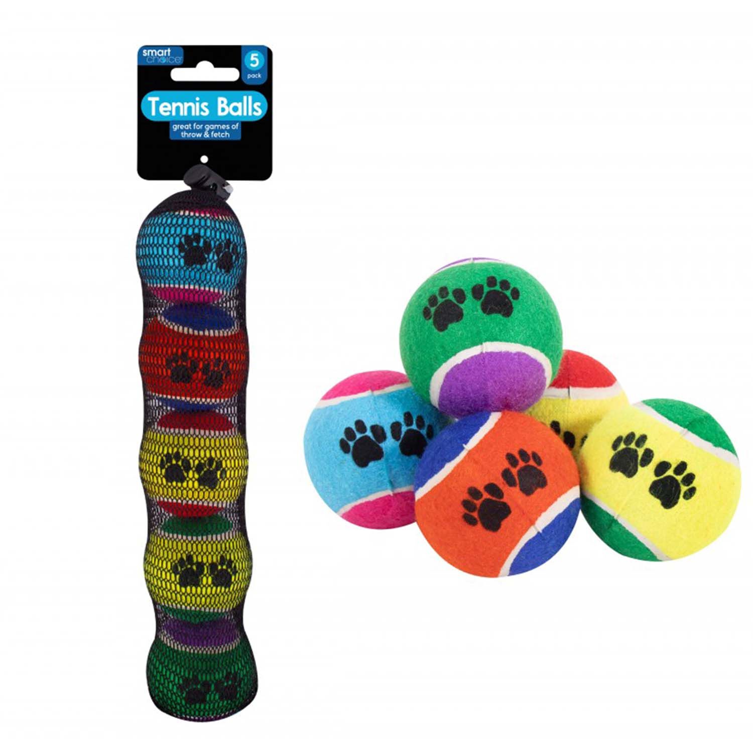 Tennis Balls 5cm 5 Pack