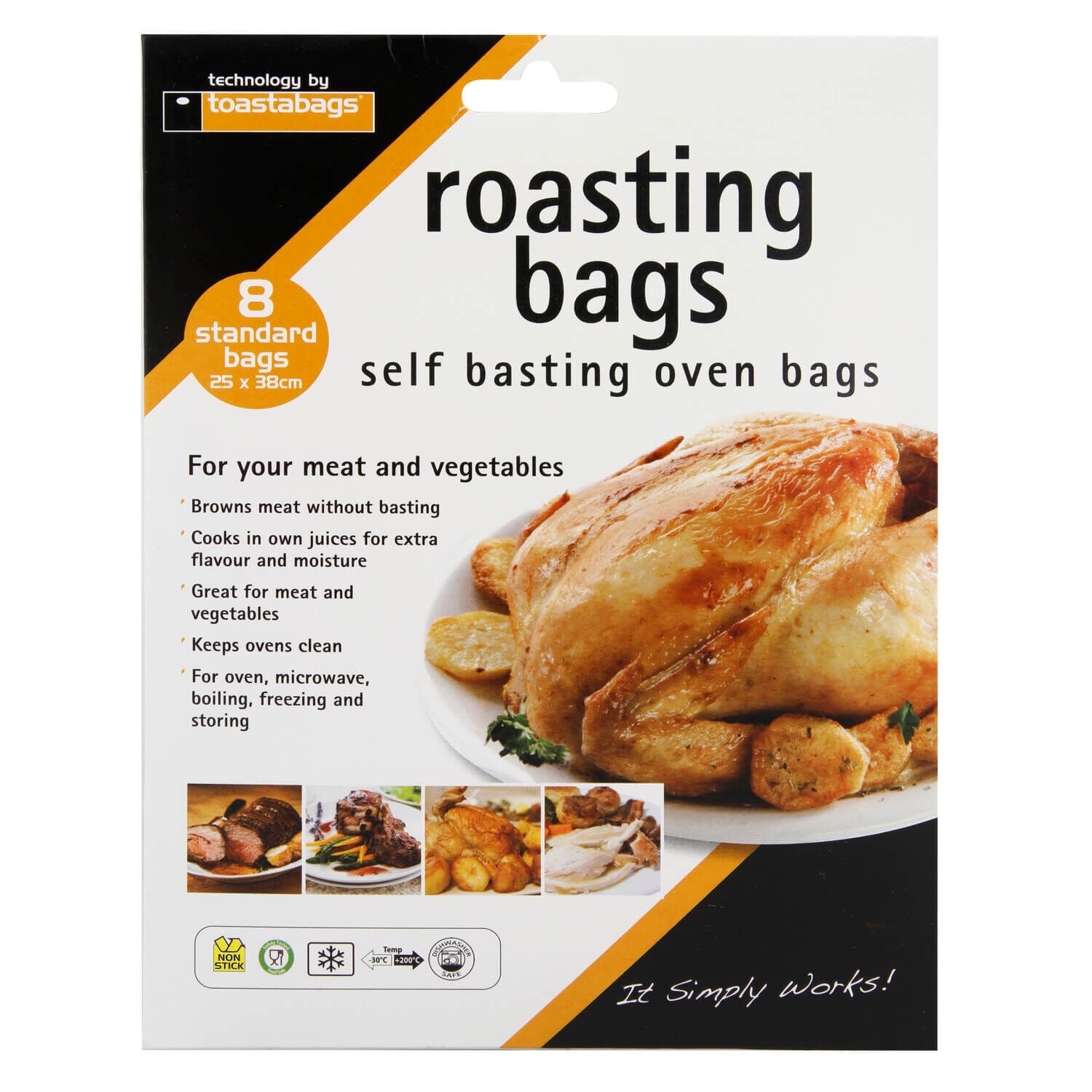 Toastabags Standard Roasting 8 Bags 25cm x 38cm
