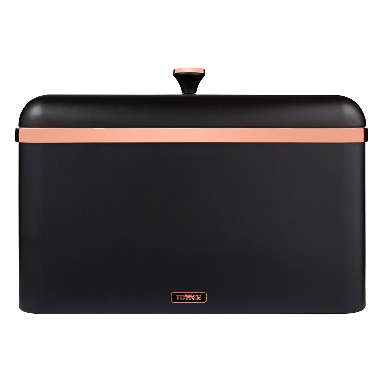 Tower Cavaletto Black Bread Bin