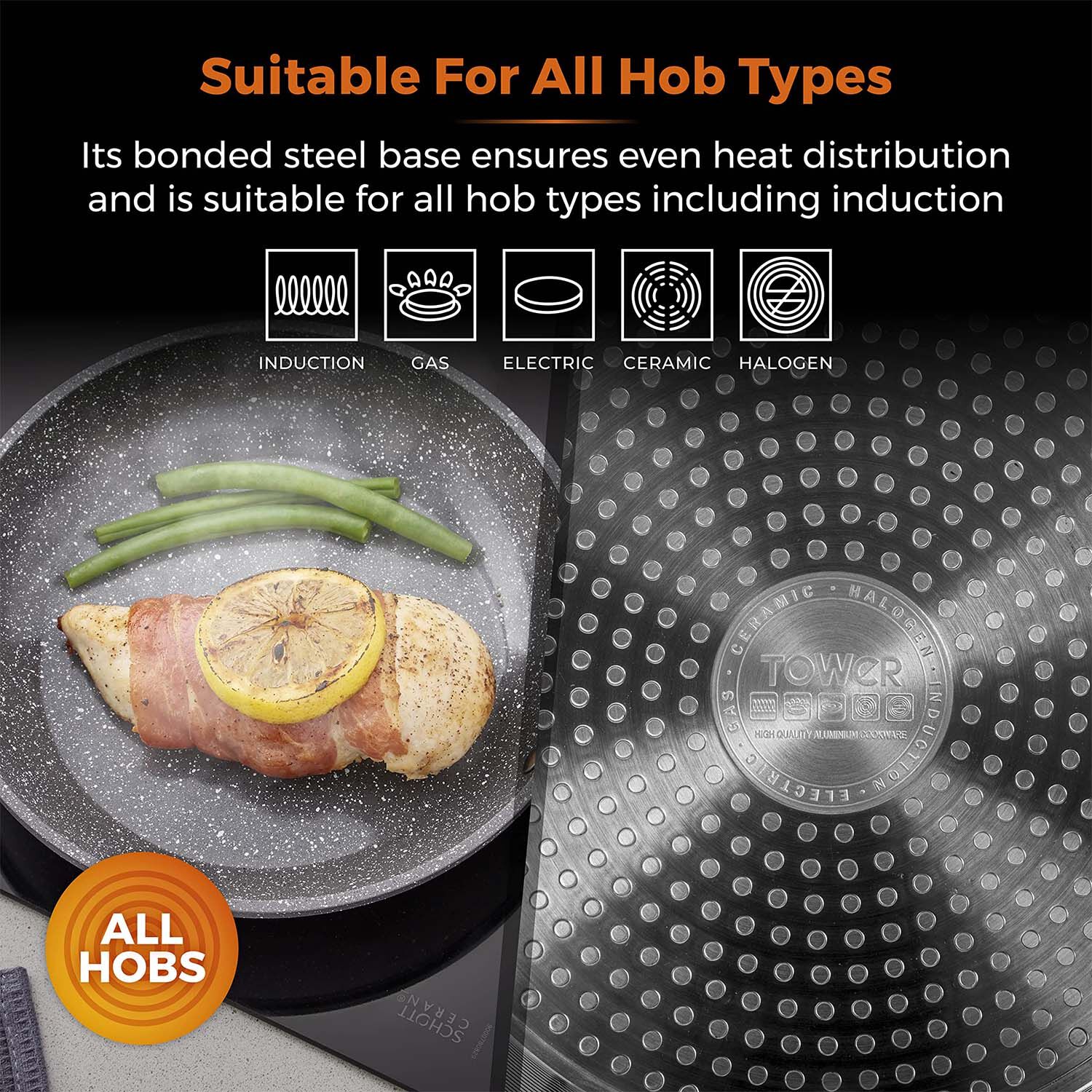 Tower Cerastone Non-Stick Frying Pan 20cm