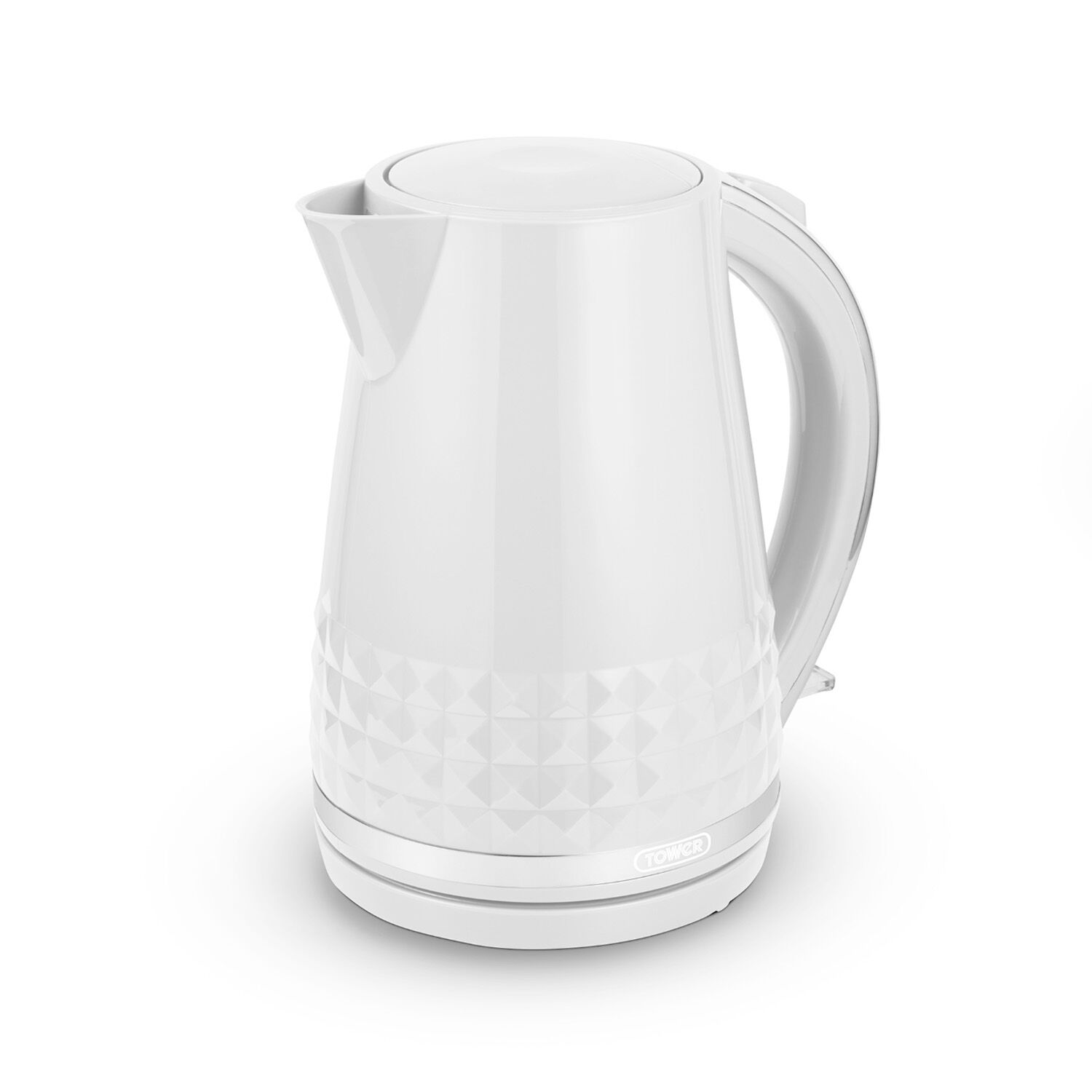 TOWER SOLITAIRE WHITE 1.5L Kettle