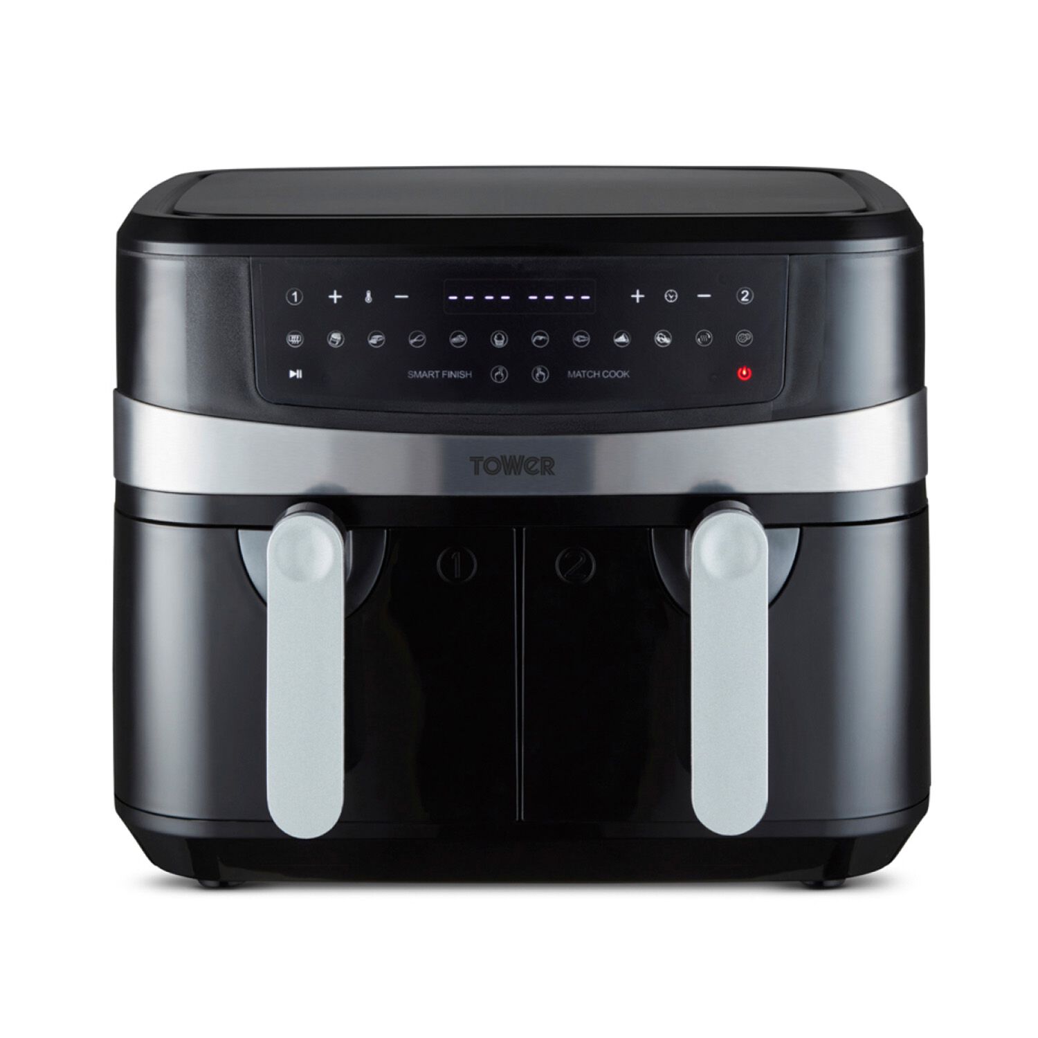 Tower Vortx 9L Black Dual Basket Air Fryer