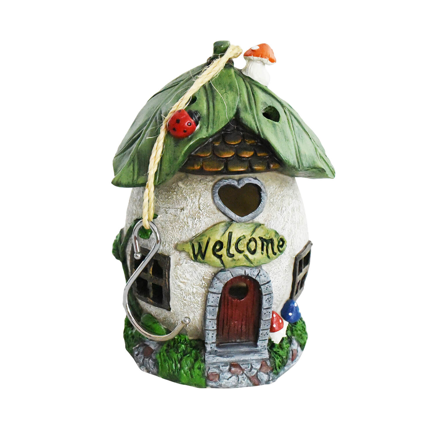 Tree Hanging Solar Fairy House
