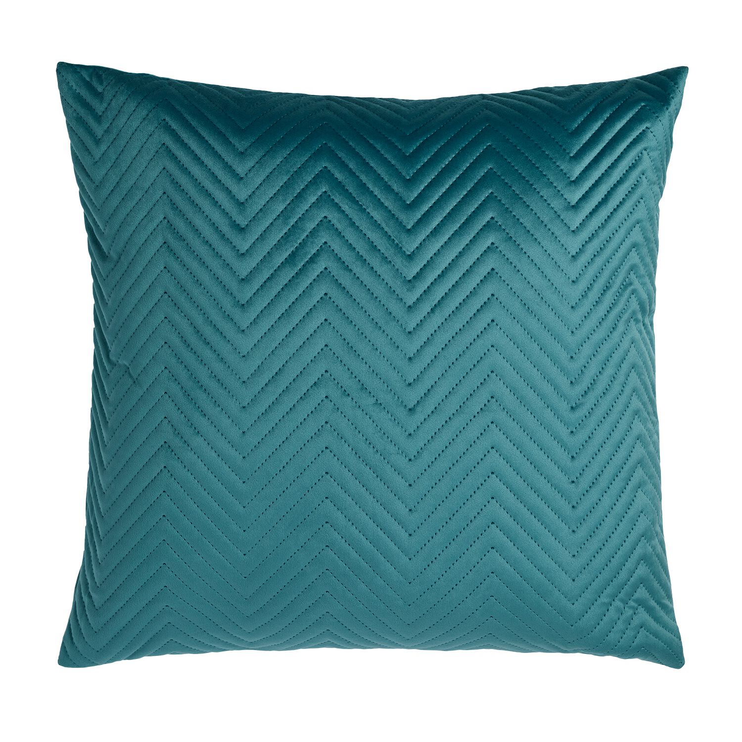 TRIANGLE STITCH PETROL 58x58 Cushion