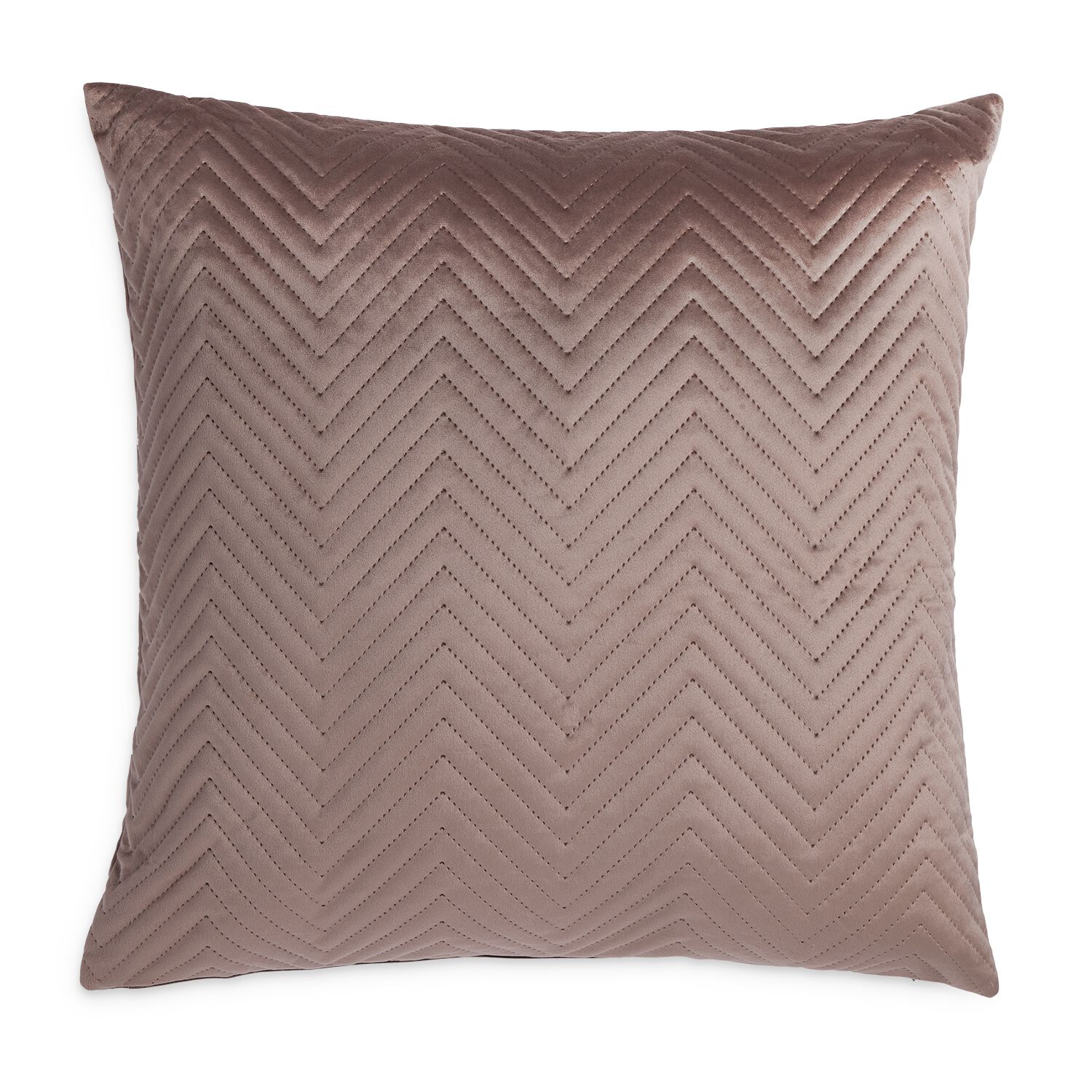 TRIANGLE STITCH MINK 58x58 Cushion