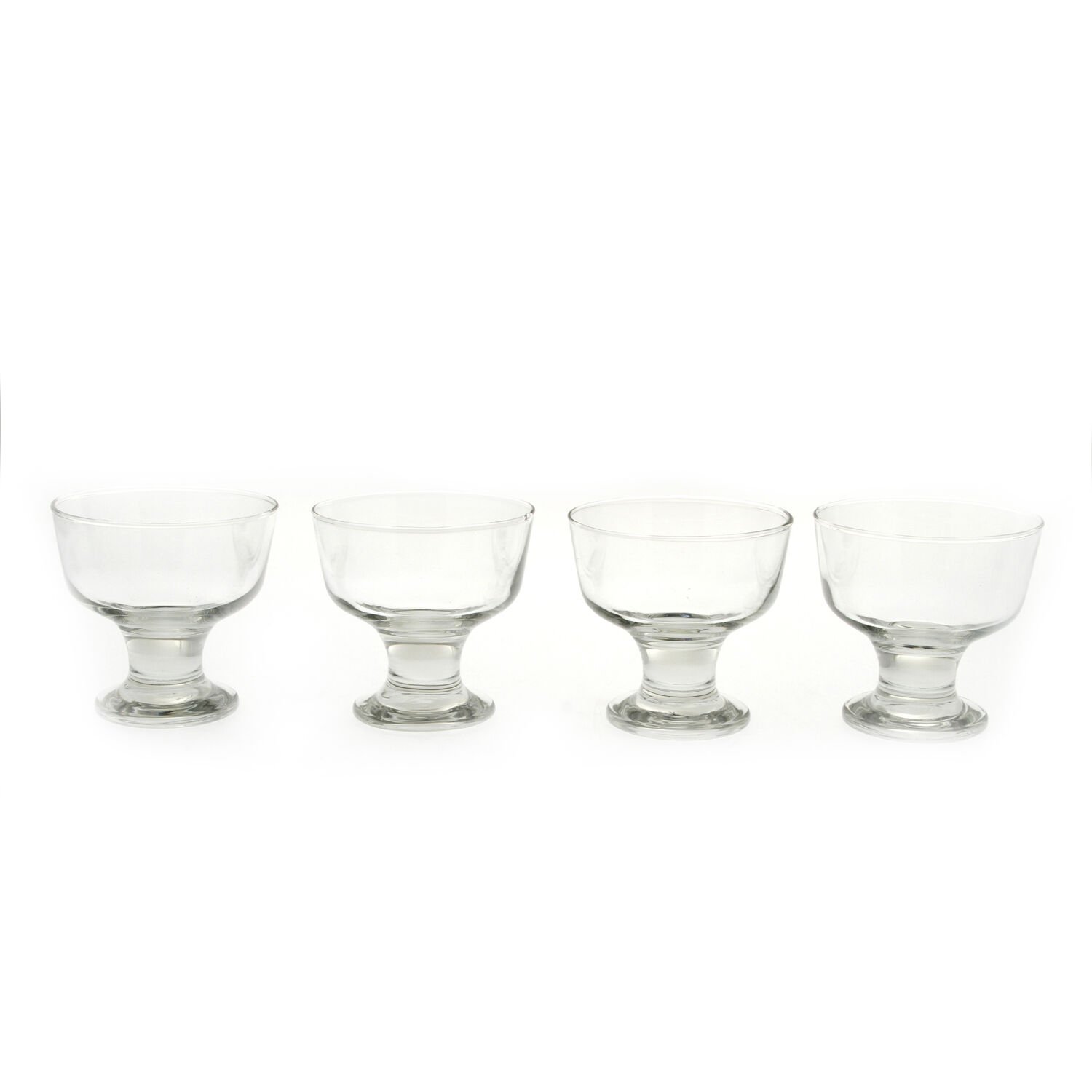 Tulip Ice Cream Sundae Glasses 4 Pack