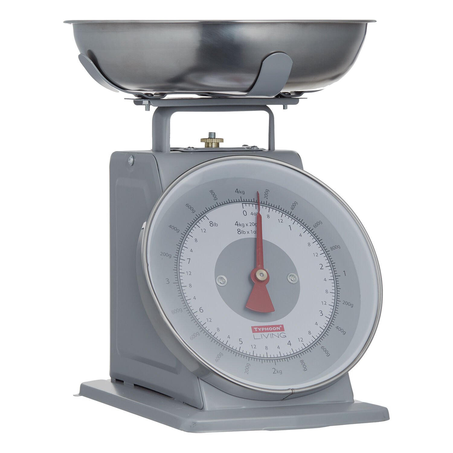 Typhoon Living Grey Mechanical Kitchen Scale