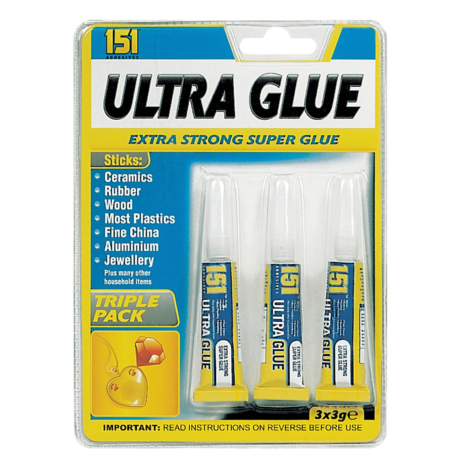 Ultra Glue Extra Strong Super Glue
