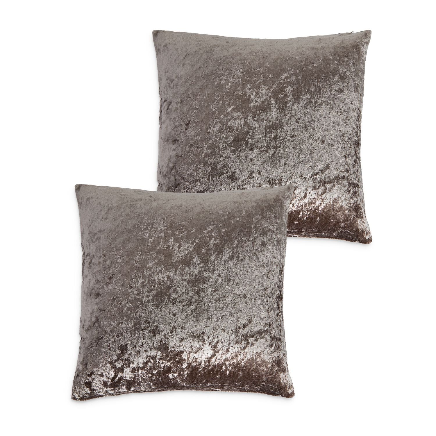 Velvet Crush Cushion Cover 2 Pack 45x45cm - Green