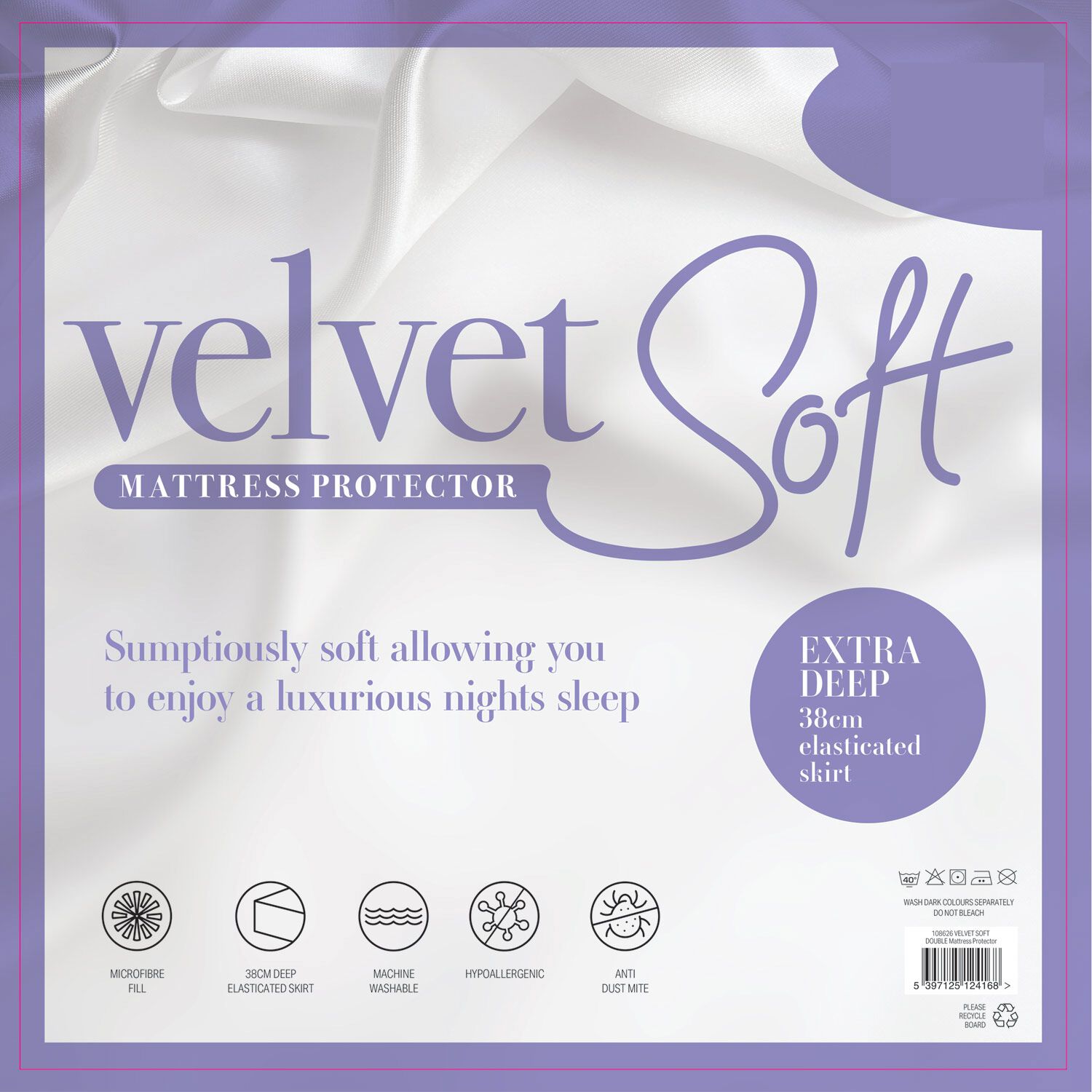 Velvet Soft Mattress Protector