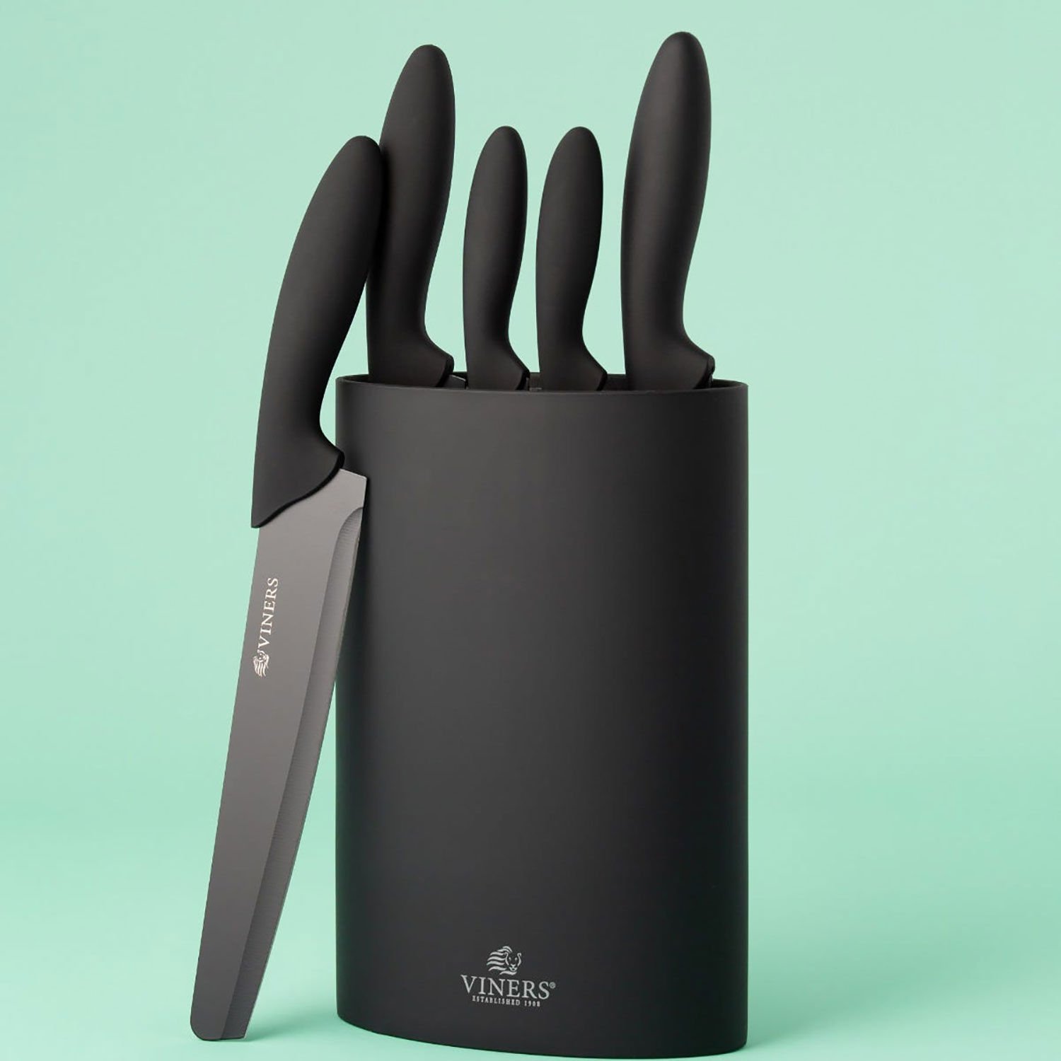Viners Assure 6 Piece Knife Block Set