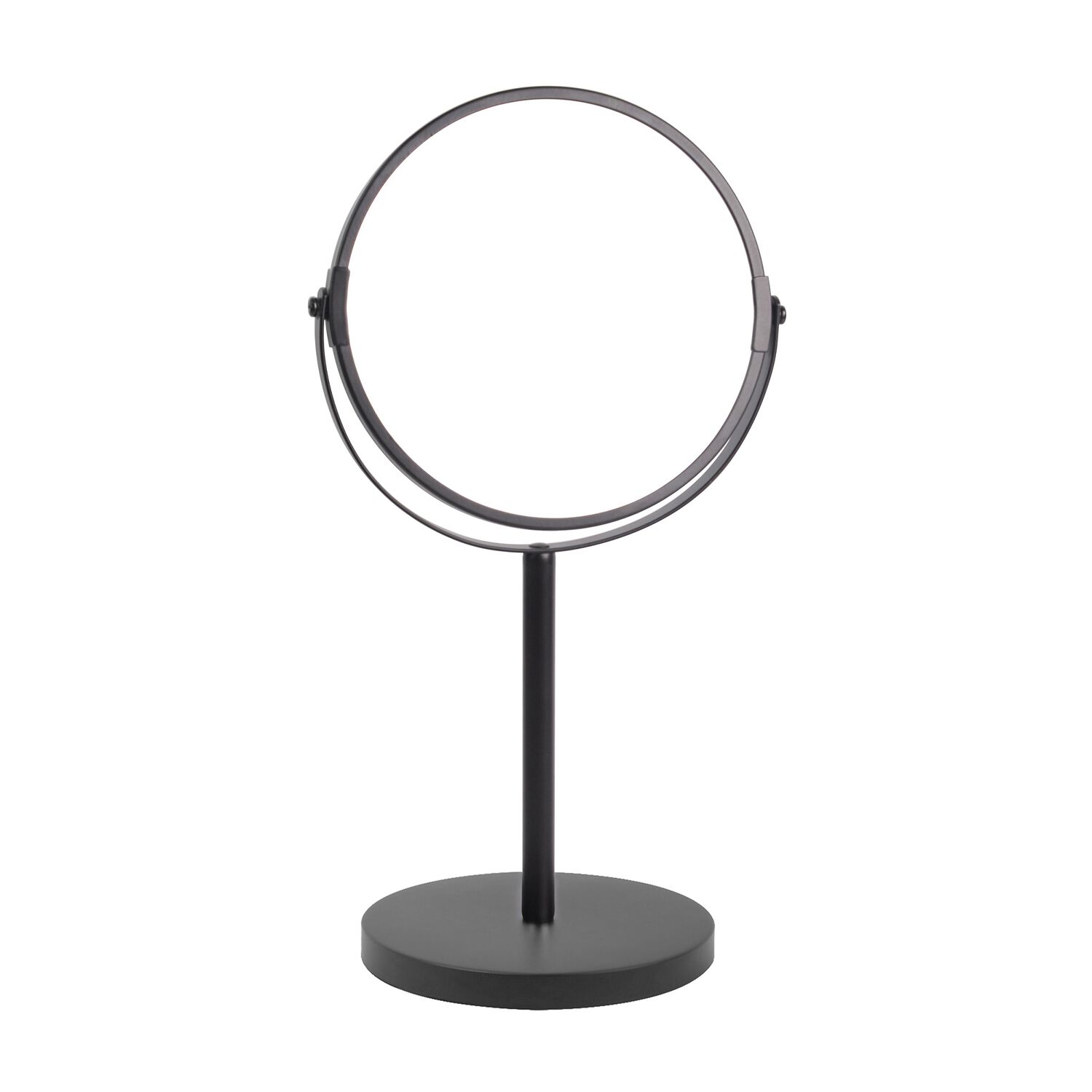 Visage Black 5X Round Cosmetic Mirror