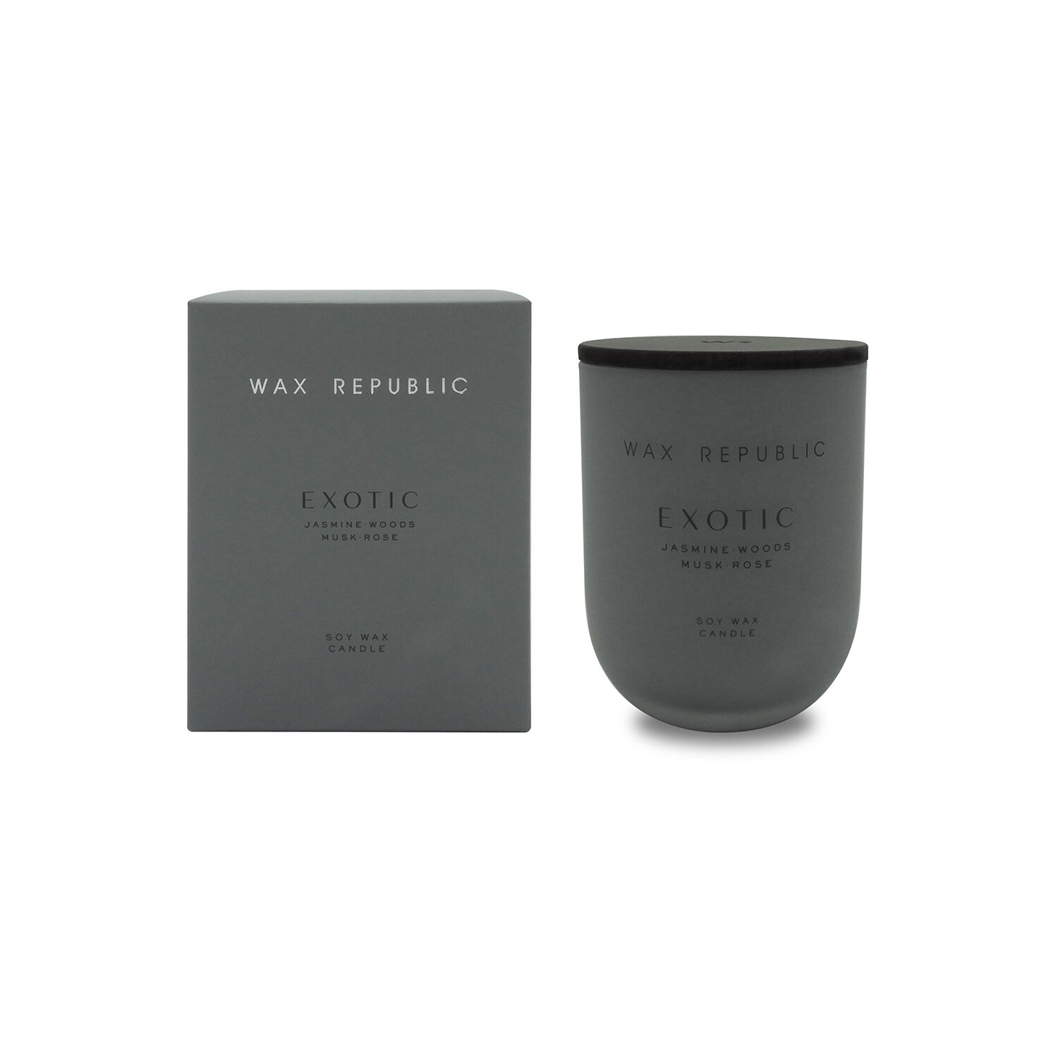 Wax Republic Exotic Jasmine Woods Large Candle