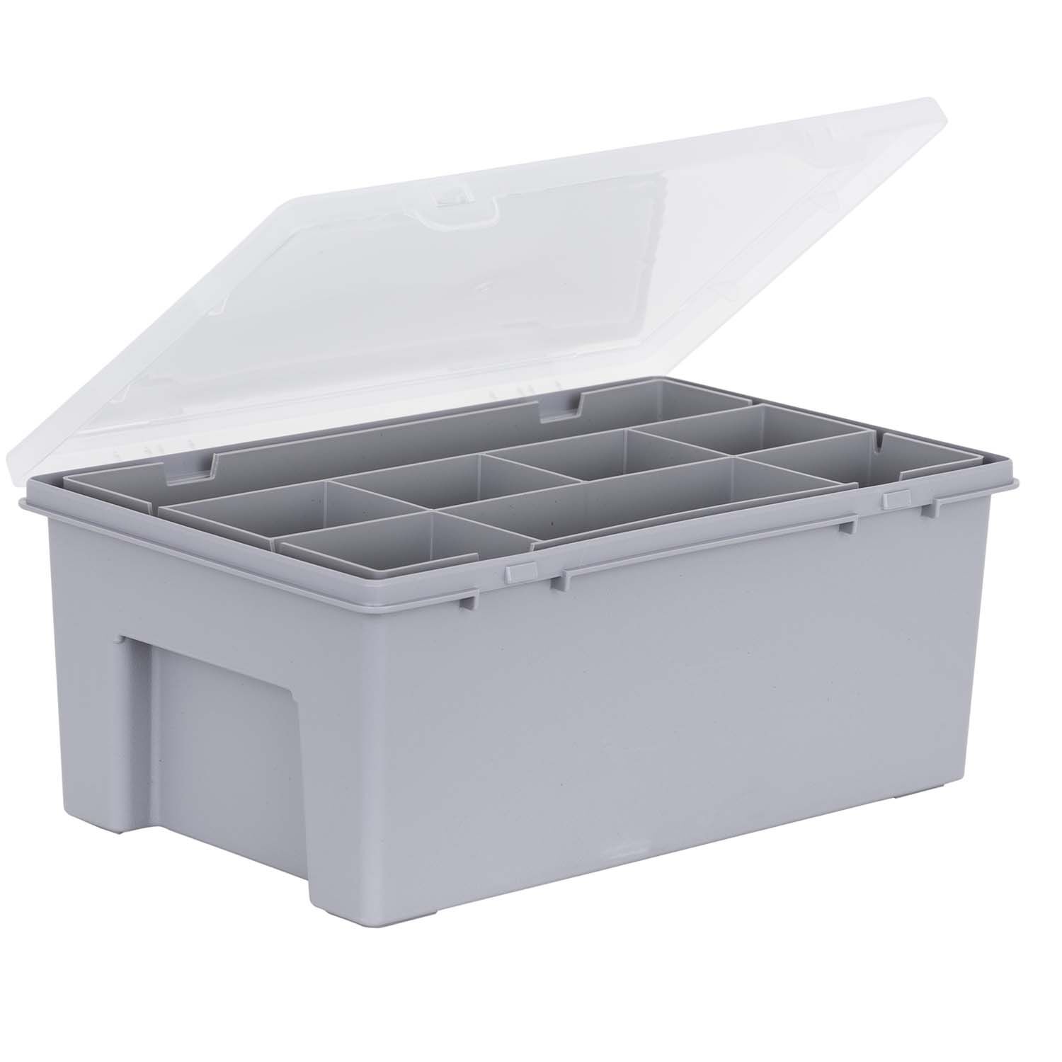 Wham Organiser Box with 8 Division Removable Tray