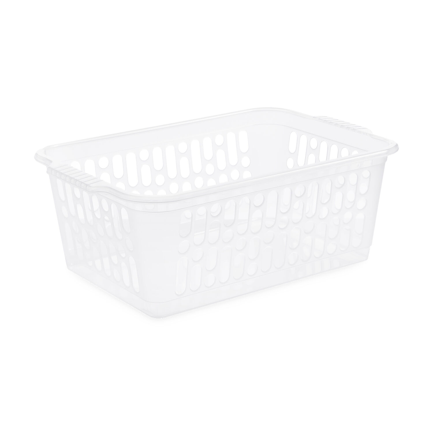 Wham Single Handy Storage Basket Clear