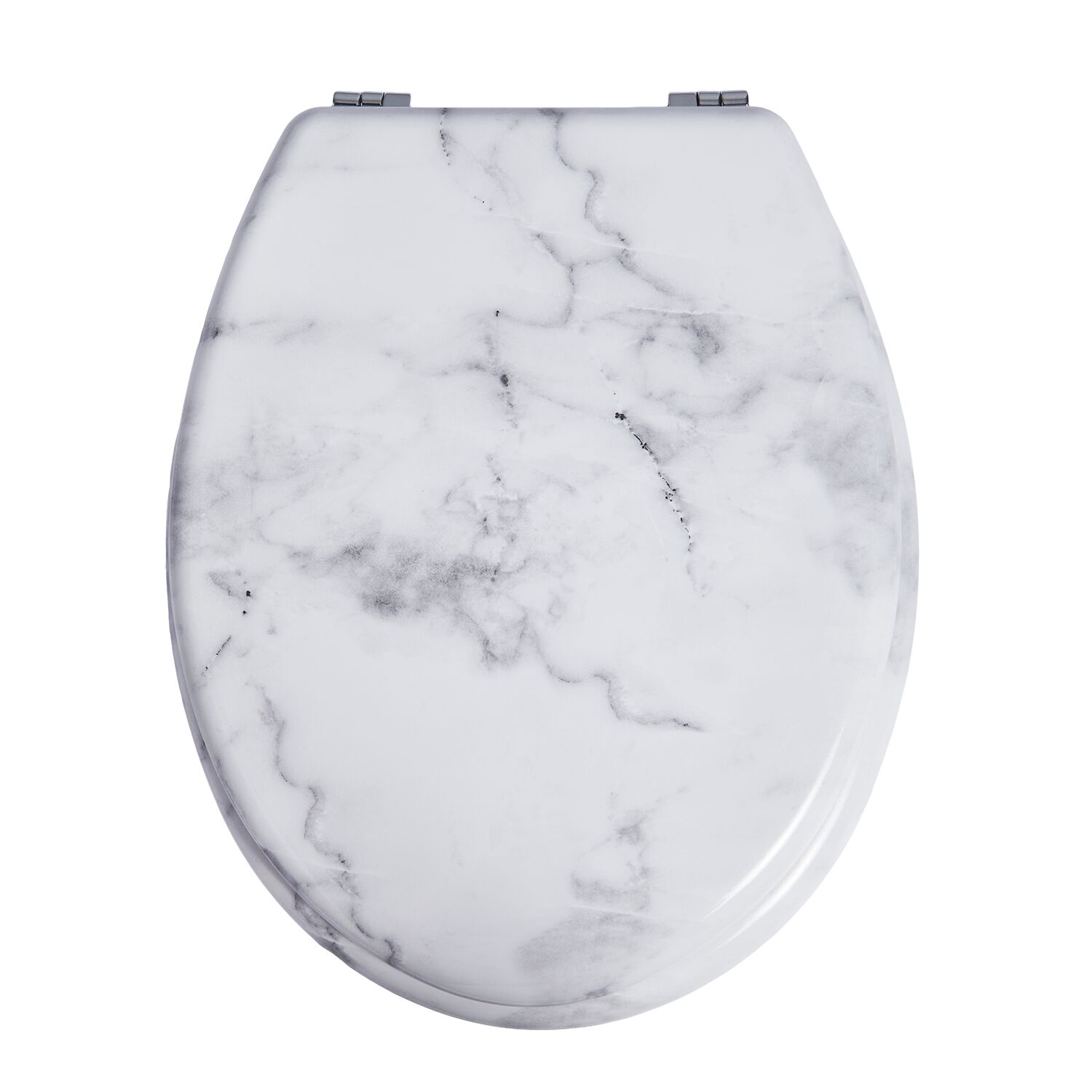 White Calacatta Marble Toilet Seat