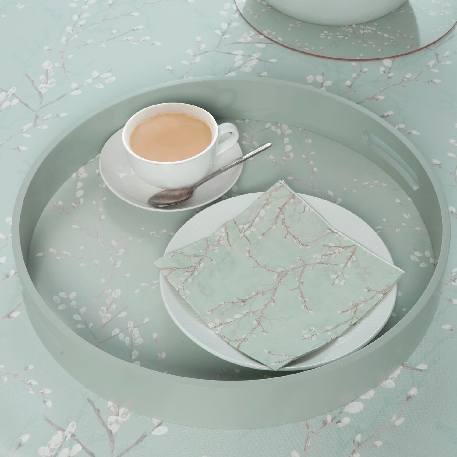 Willow Printed Wooden Tray