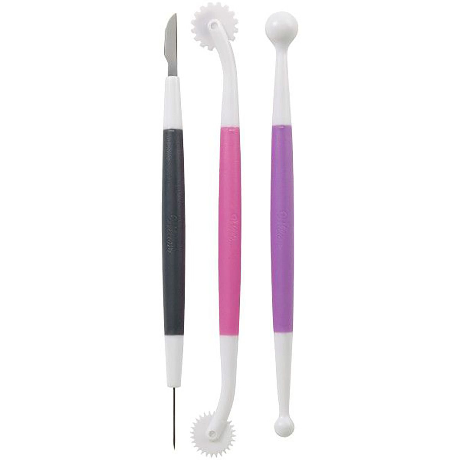 Wilton 3 Piece Fondant & Gum Paste Tool Set
