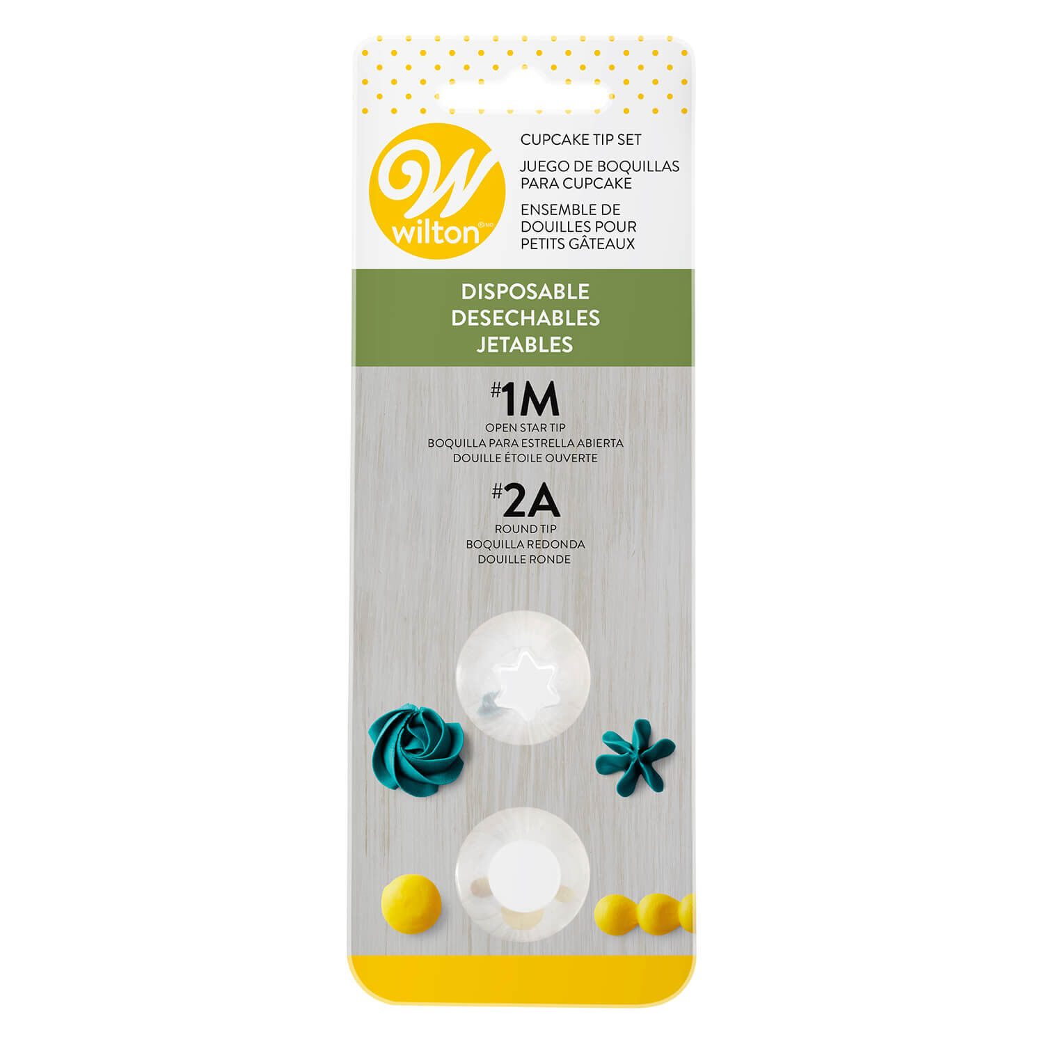 Wilton Disposable Icing Tip Set - 2 Tips