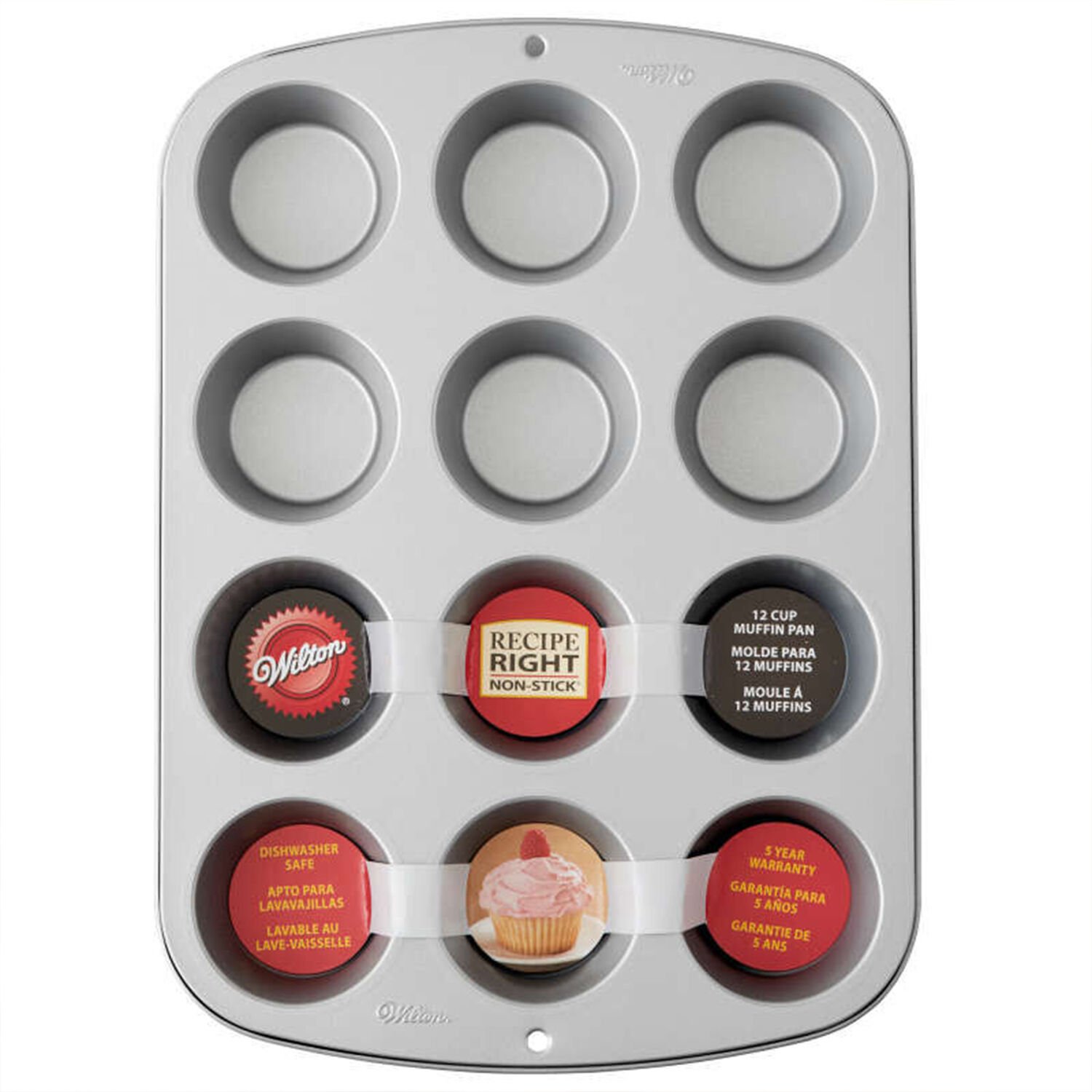 Wilton Recipe Right Muffin Tray 12 Cup