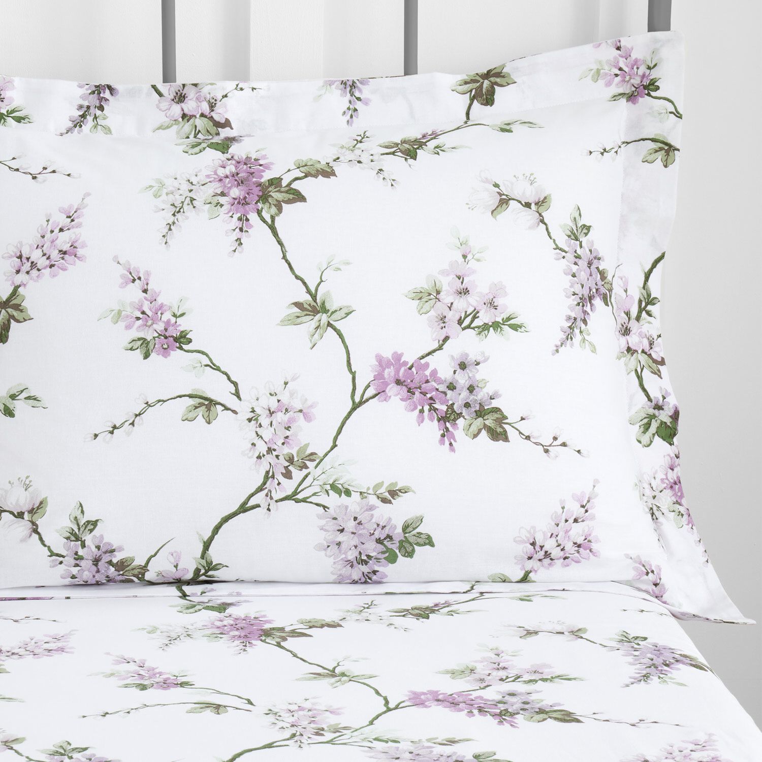 Wisteria Lilac Pillowcase Pair