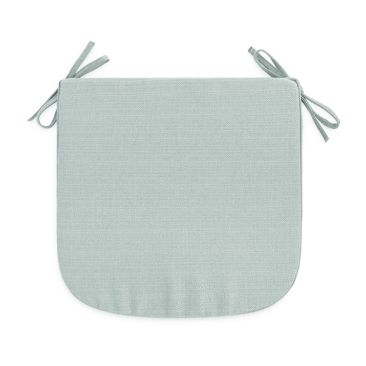 Woven Kitchen Seat Pad - Duck Egg