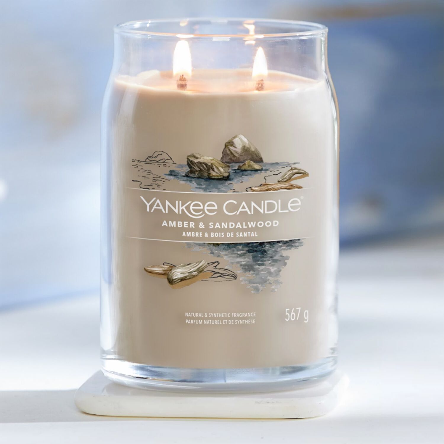 Yankee Candle Amber & Sandalwood Large Jar