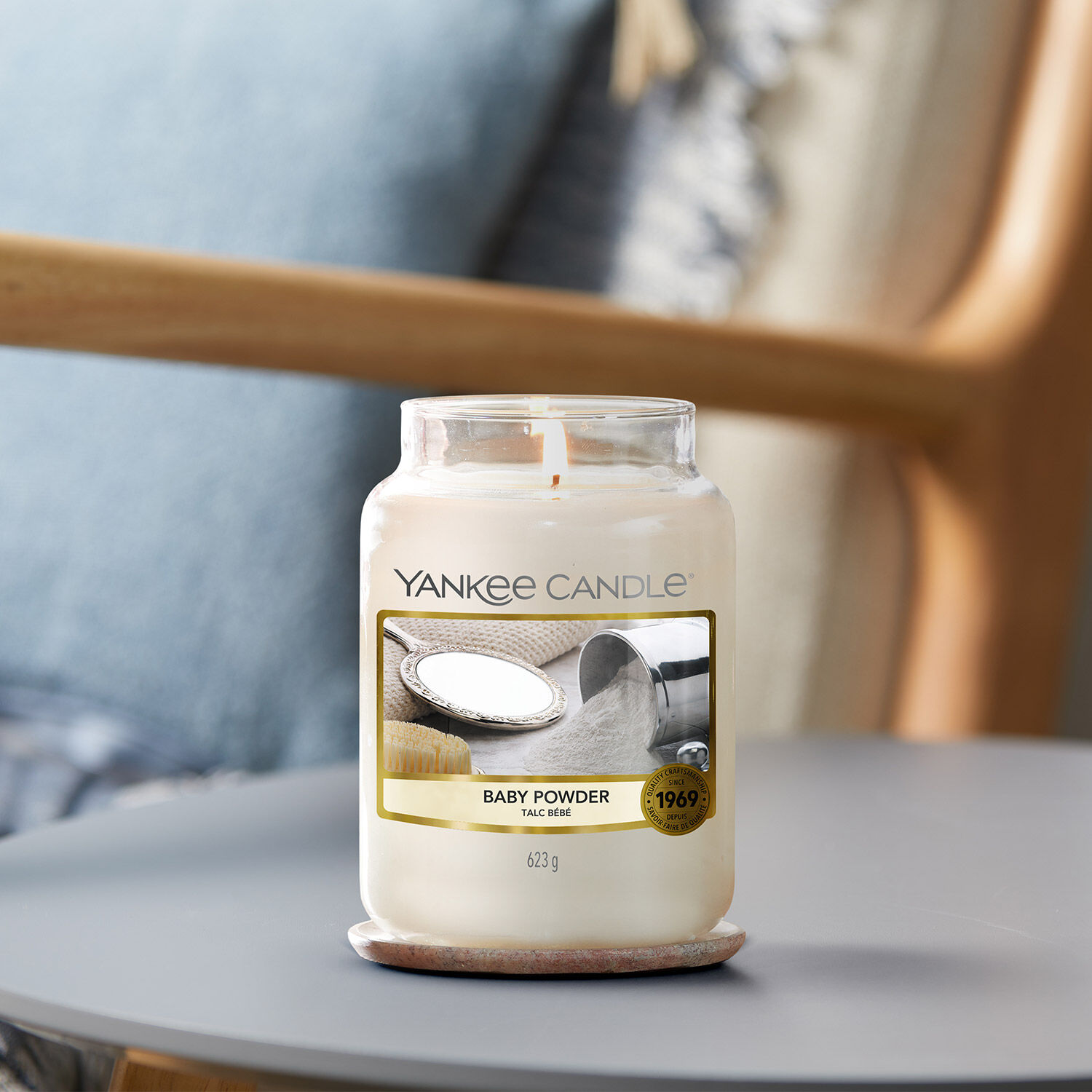 Yankee Candle Baby Powder Large Jar