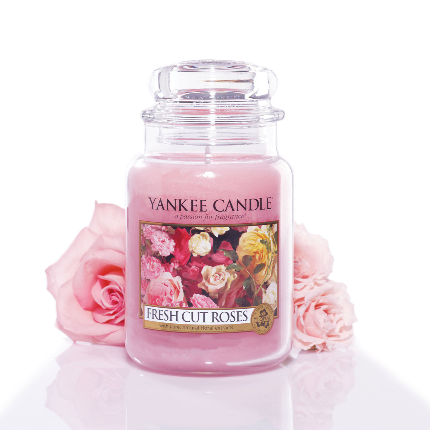 Yankee Candle Fresh Cut Roses Large Jar