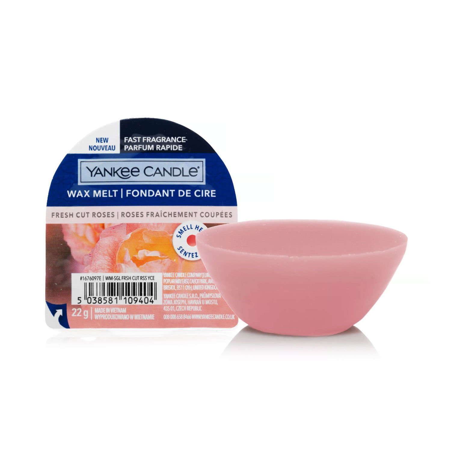 Yankee Candle Fresh Cut Roses Wax Melt
