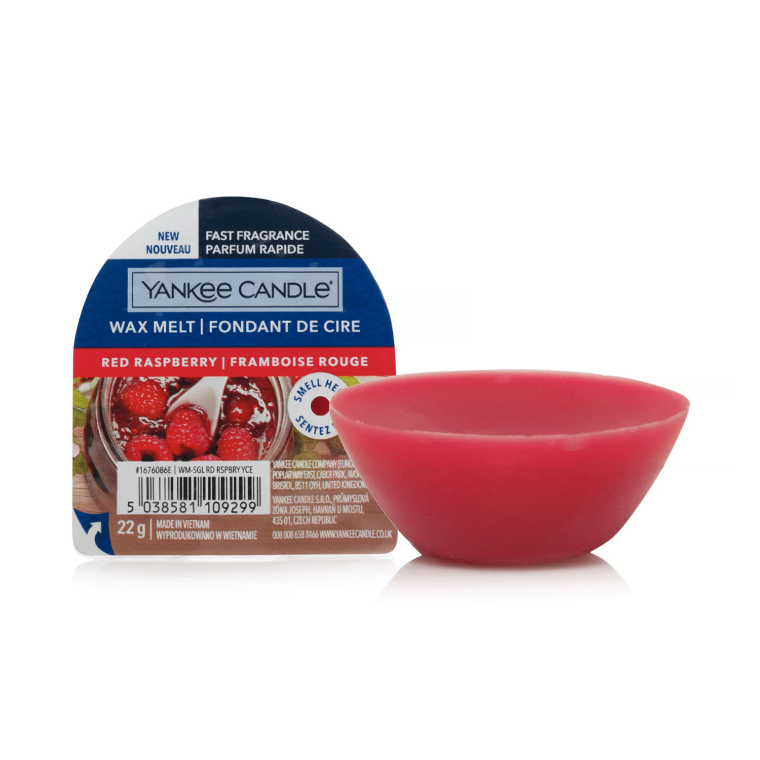 Yankee Candle Red Raspberry Wax Melt