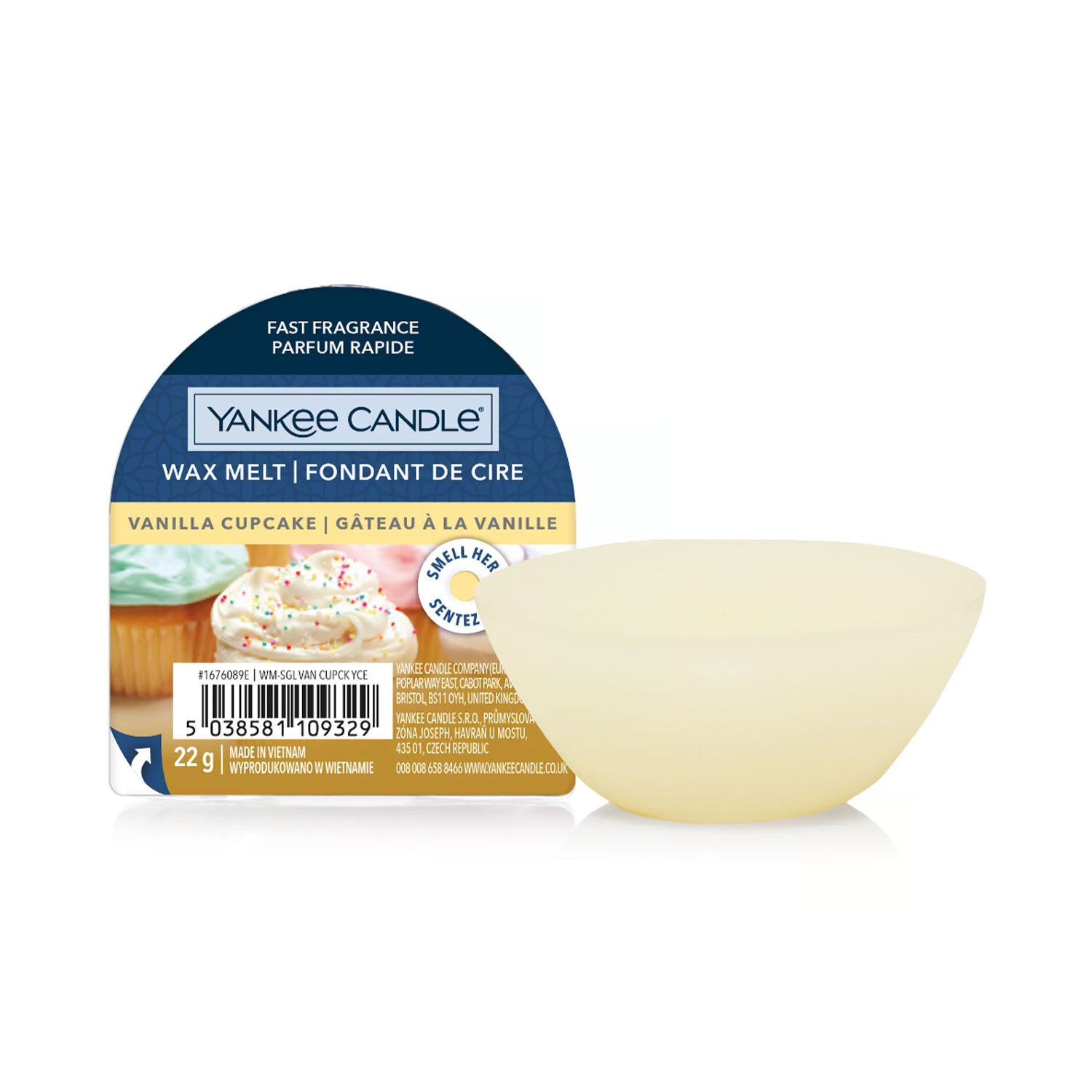 Yankee Candle Vanilla Cupcake Wax Melt
