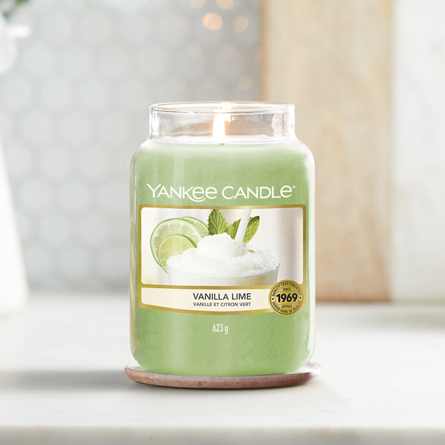 Yankee Candle Vanilla Lime Large Jar
