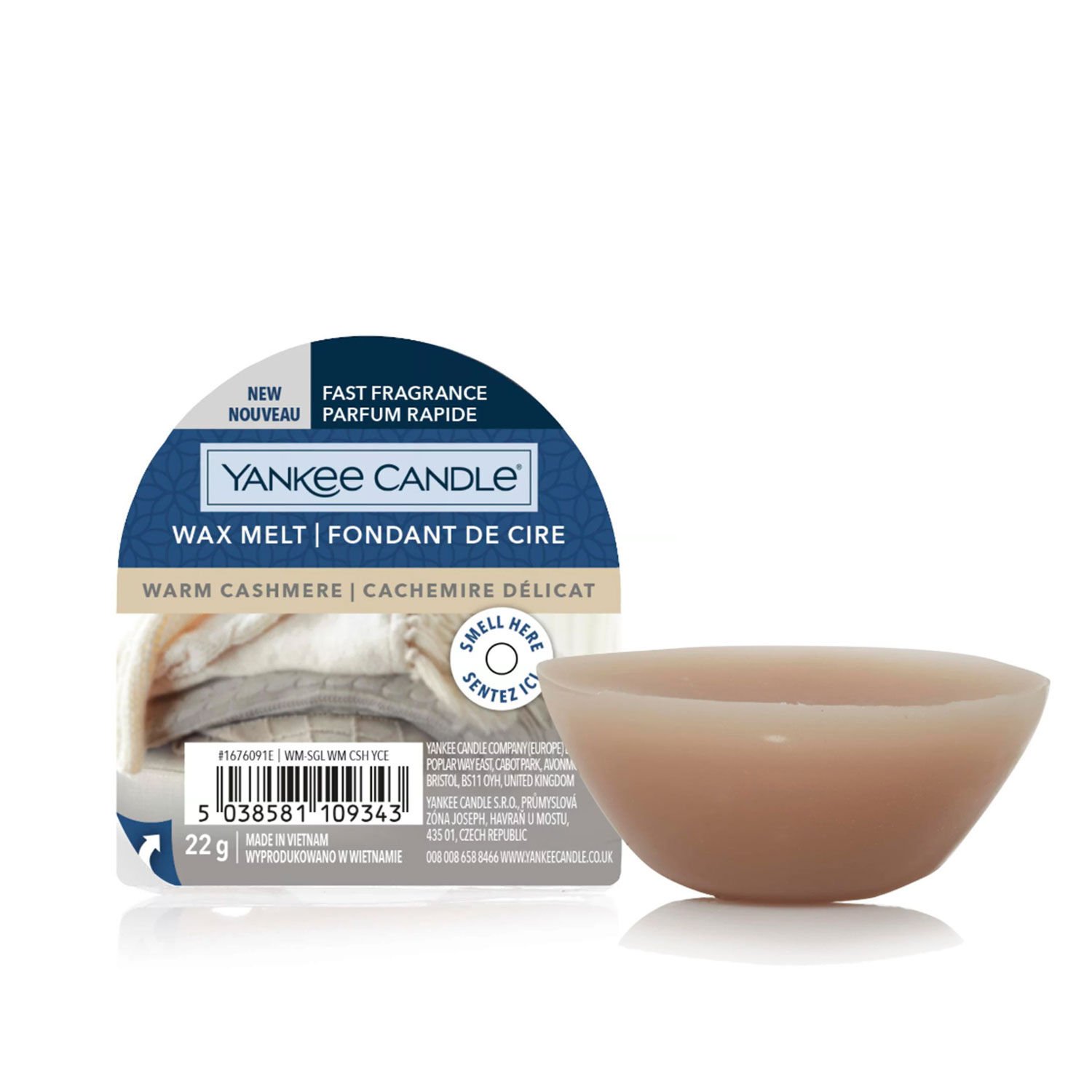Yankee Candle Warm Cashmere Wax Melt