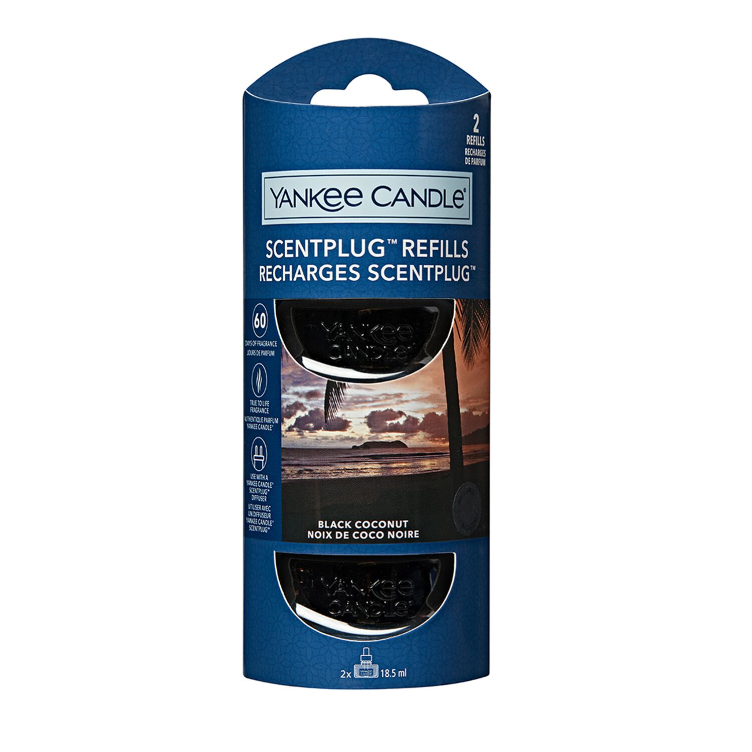 Yankee Electric Refill- Black Coconut