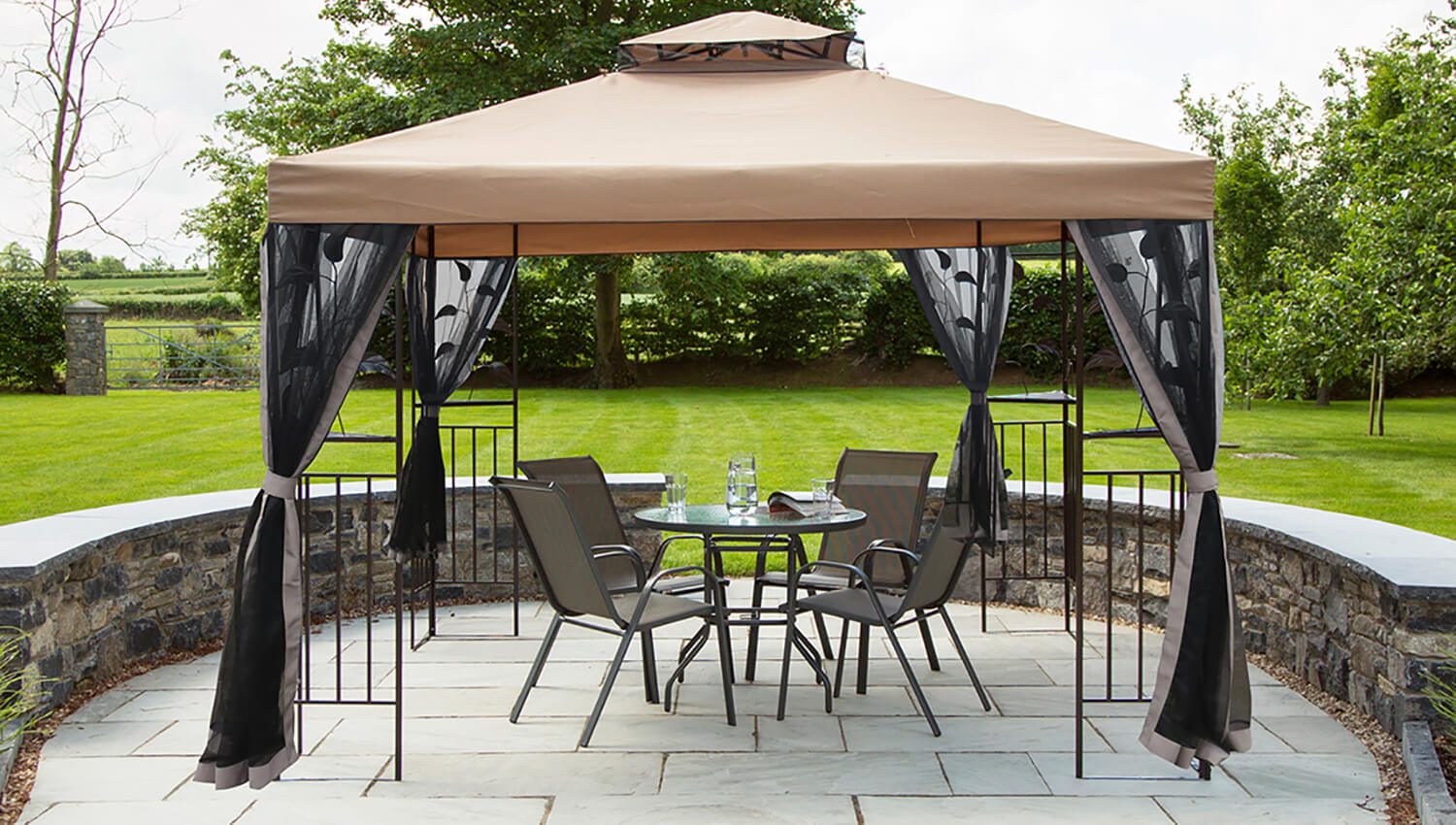 Gazebo Ing Guide Home More, Outdoor Curtains For Pergola Ireland