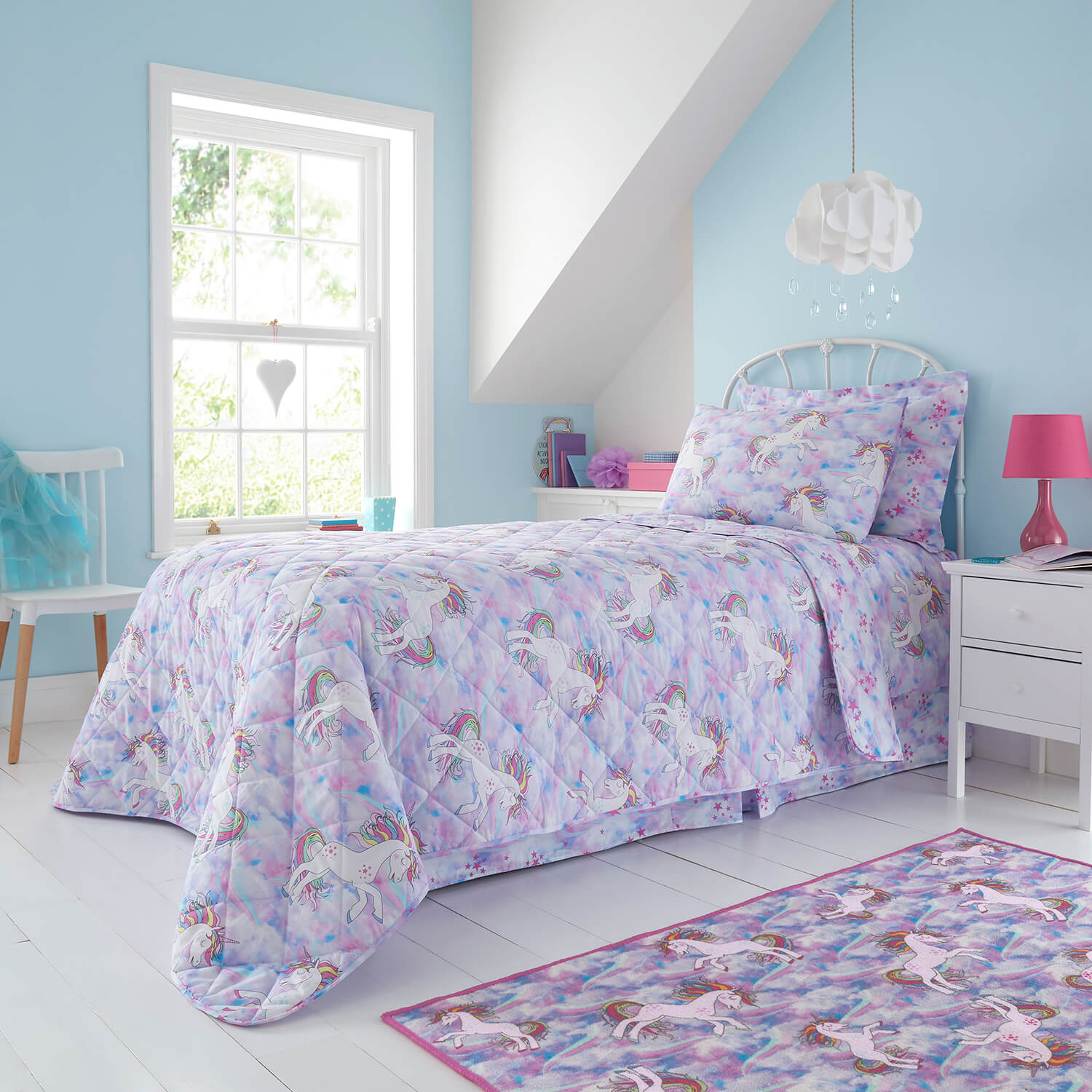 childrens unicorn bedding