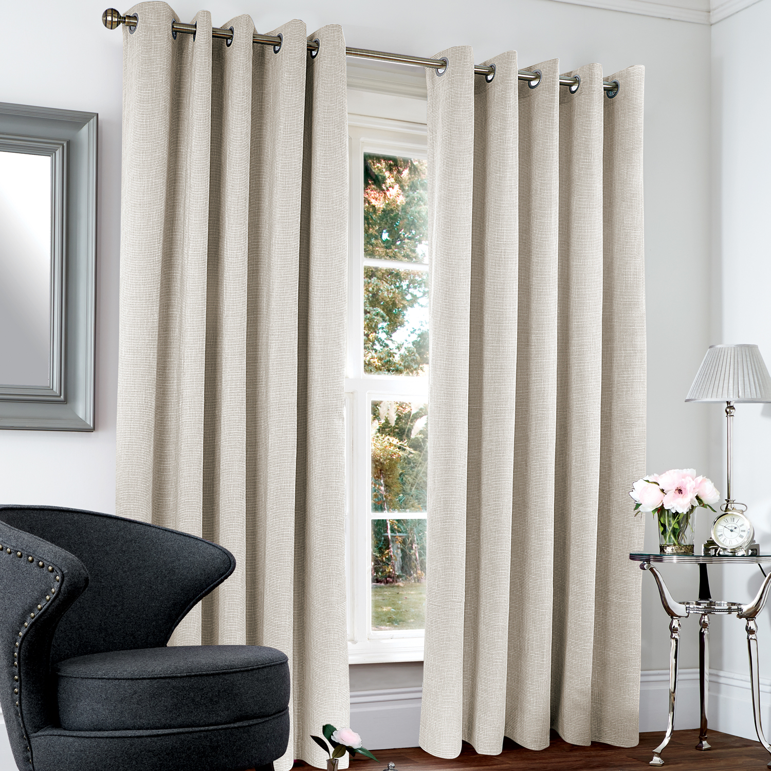  Blackout  Thermal Basketweave Curtains  Home Store More