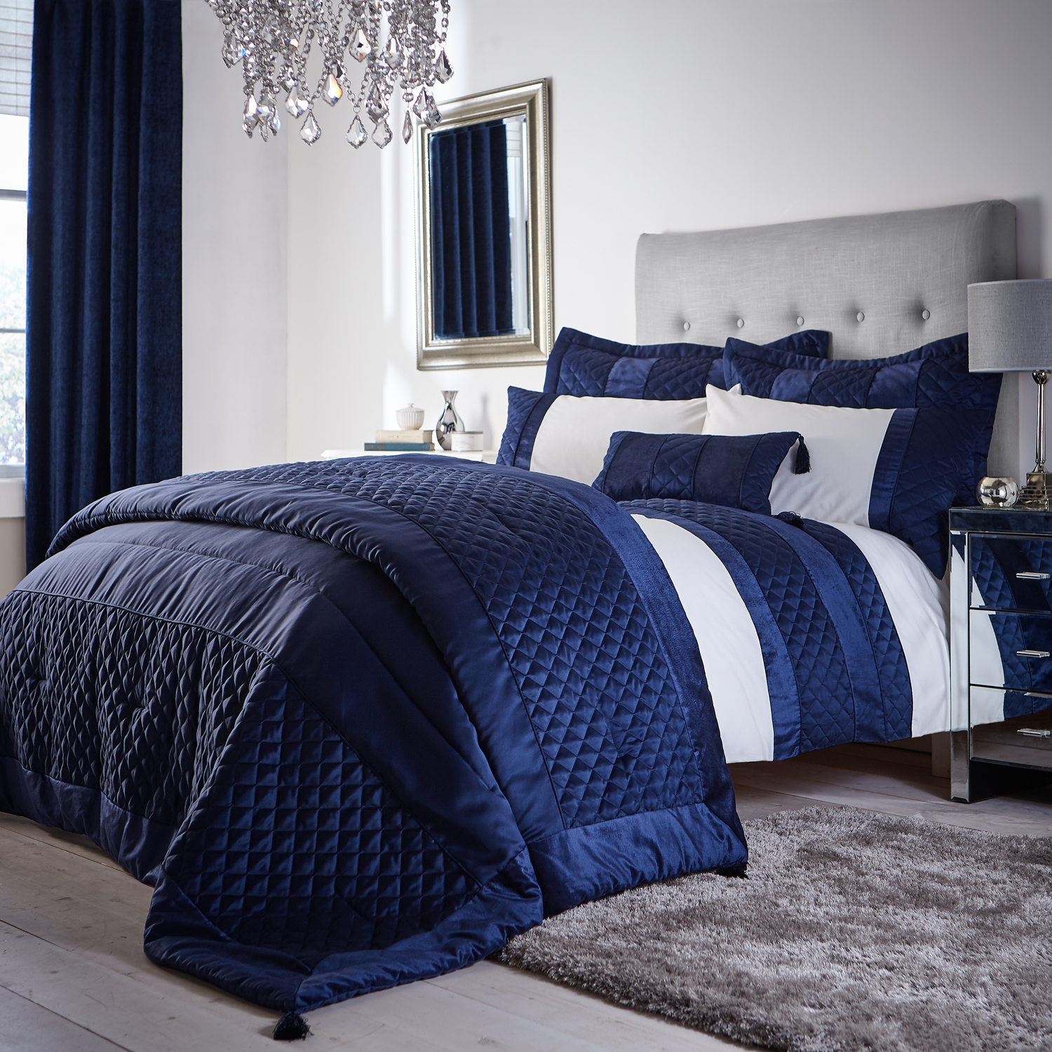 Navy Single Duvet Cover Home Decorating Ideas Interior Design