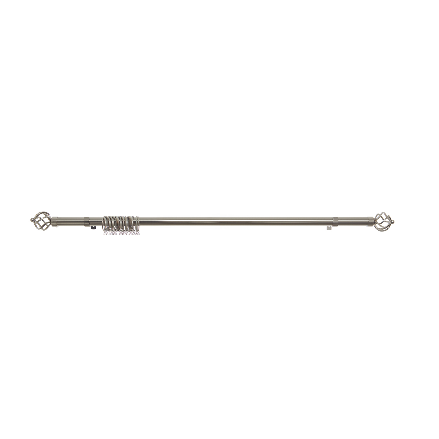 Extendable Basket Curtain Pole 35mm Home Store More