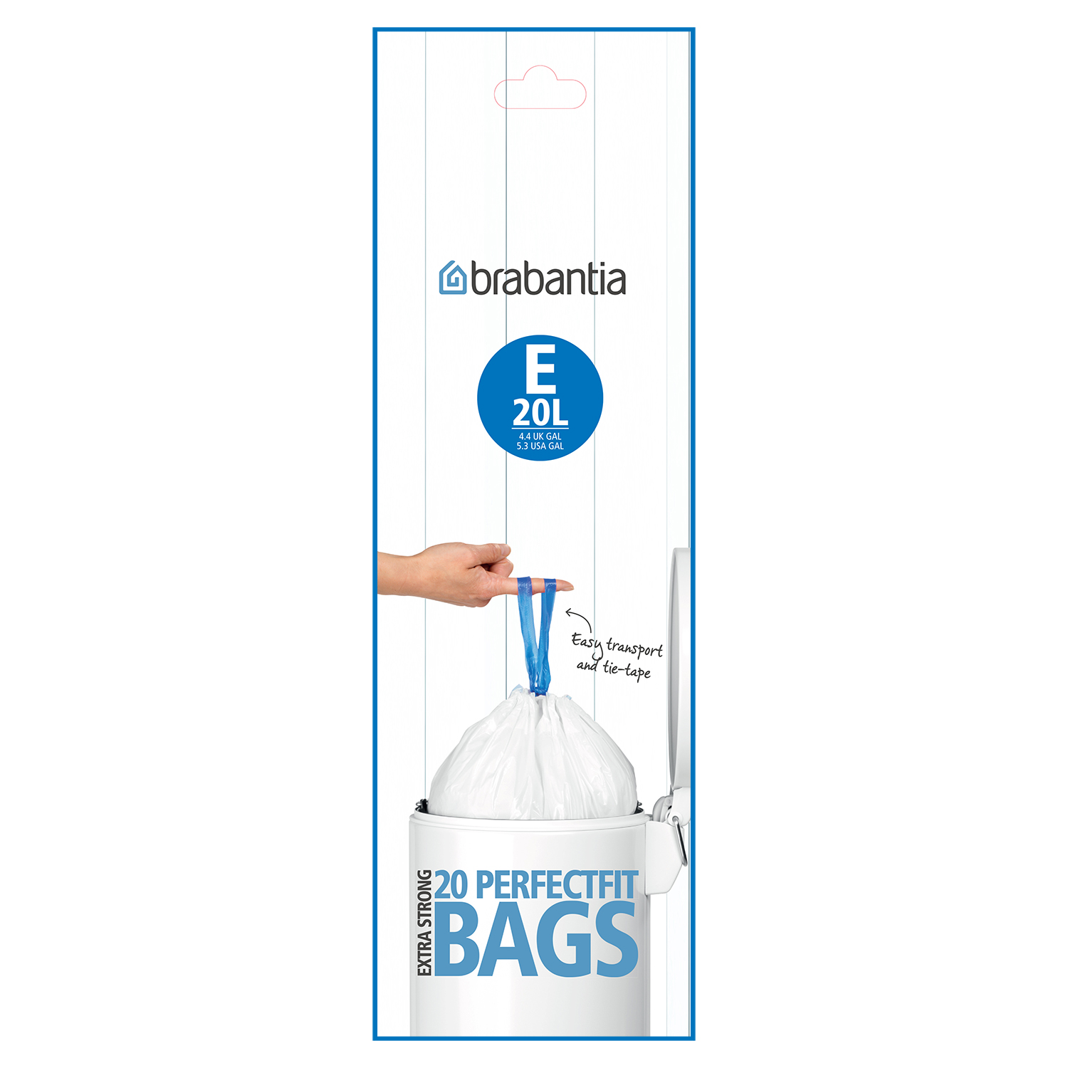 Brabantia 20L Bin Liners 20 Pack Home Store + More