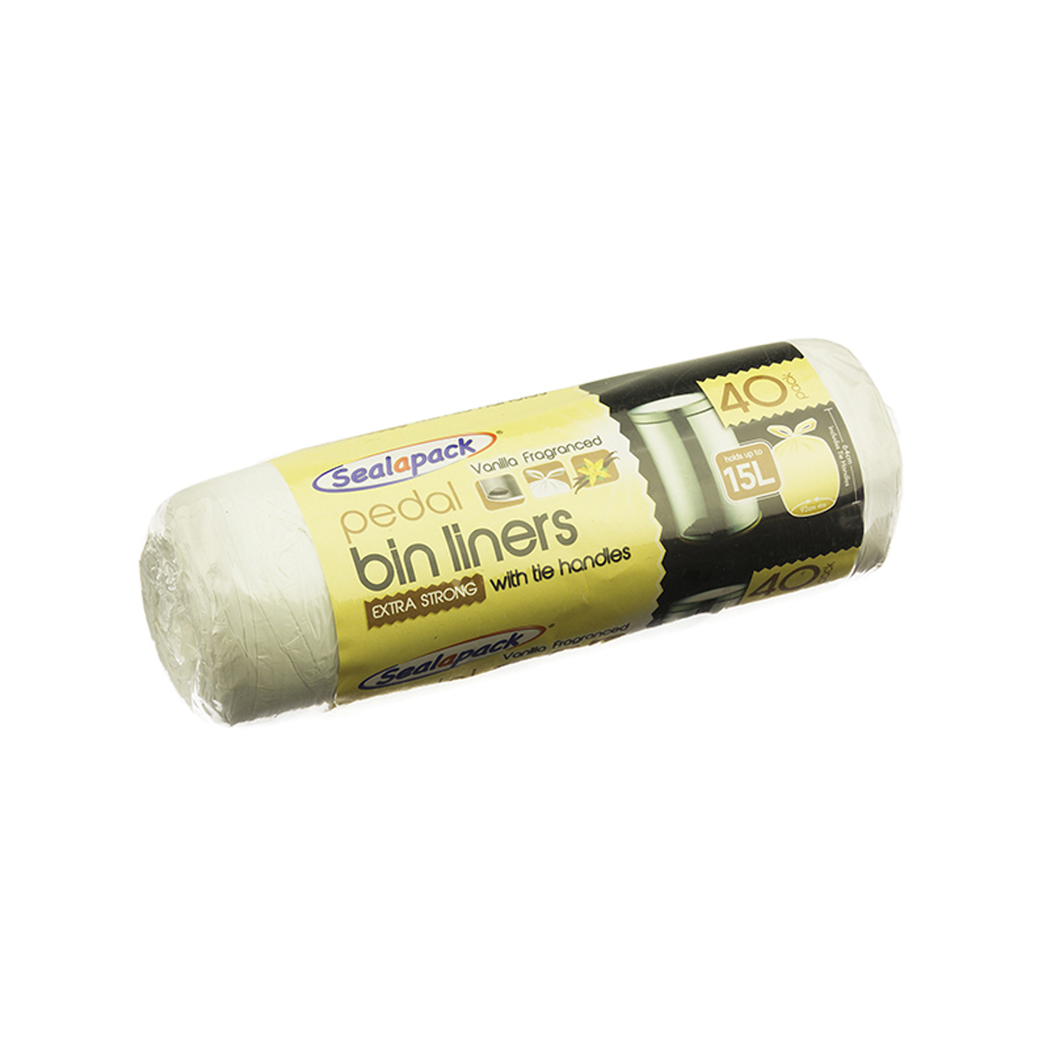 Fragranced 15L Pedal Bin Liners 40 Pack Home Store + More