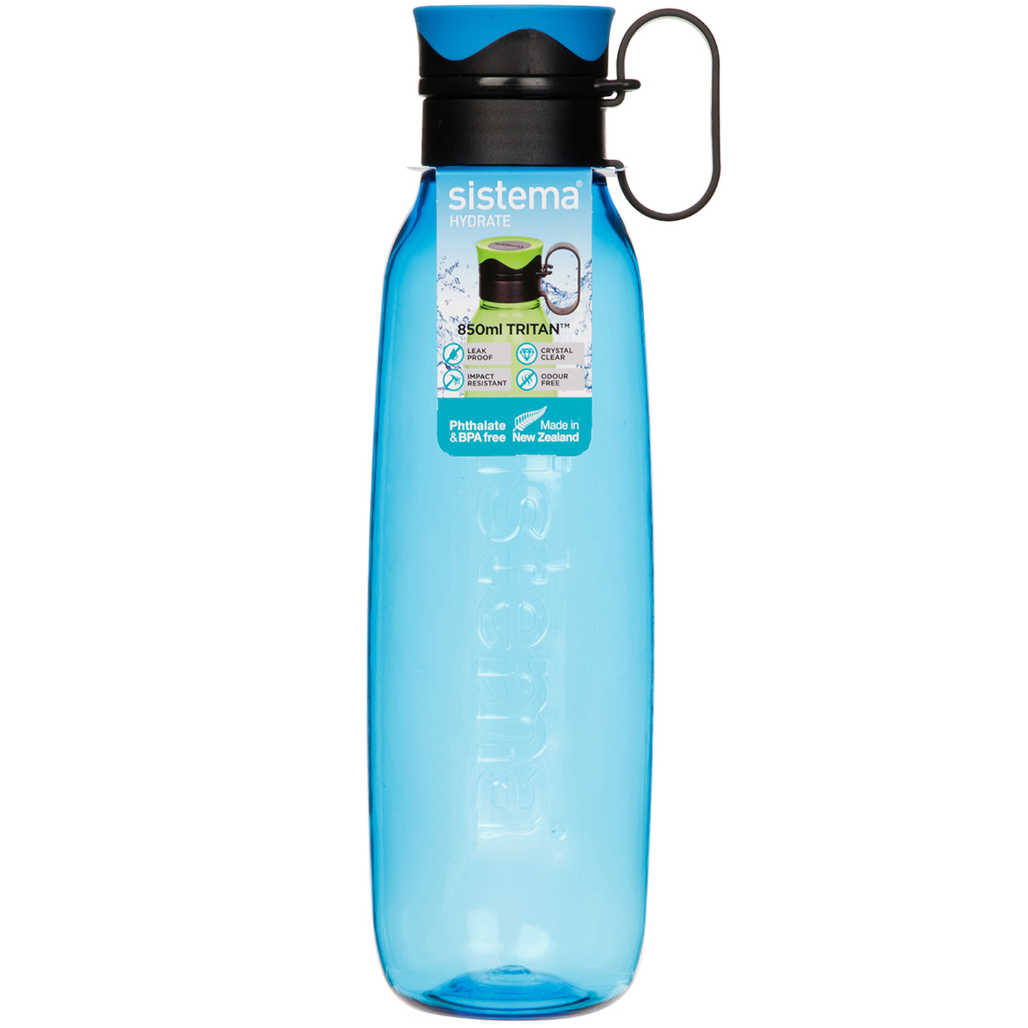 sistema tritan water bottle