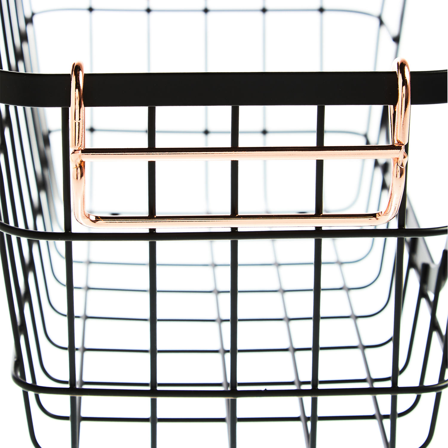 Stacking Basket Black Home Store More