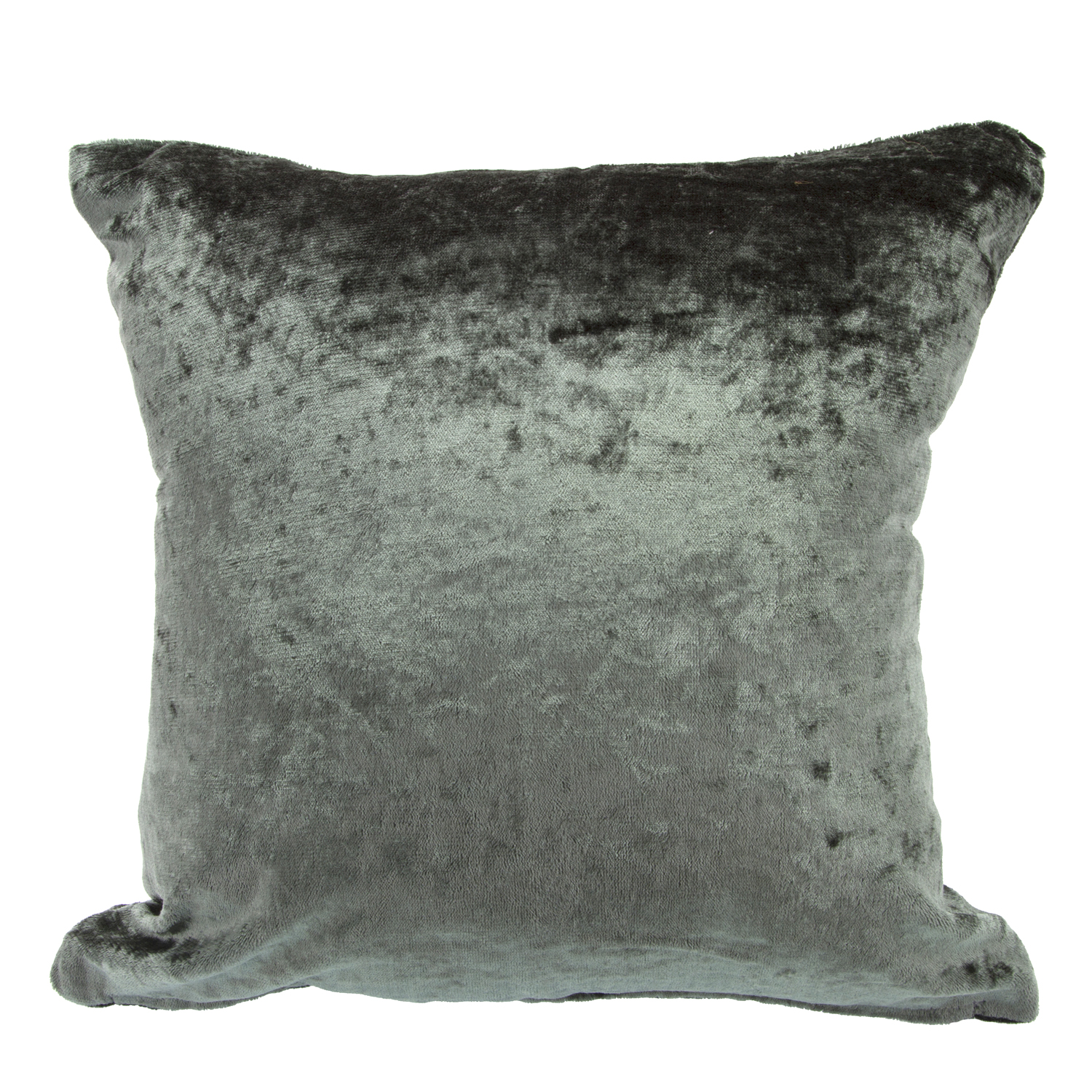 Velvet Crush Charcoal Cushion Cover 45cm x 45cm Home Store + More