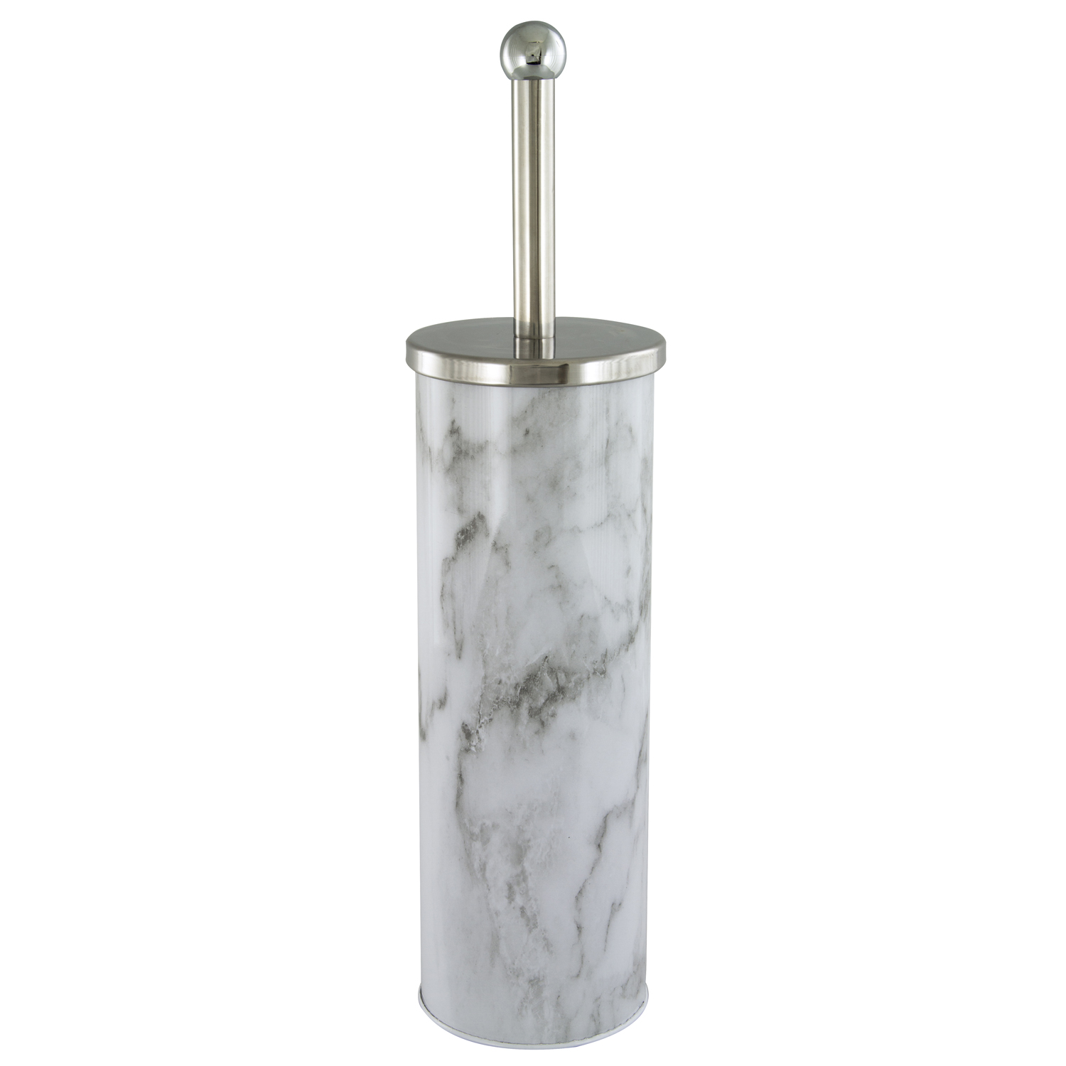 Marble Effect Toilet Brush Holder Home More Images Marble Effect Toilet Brush Holder
