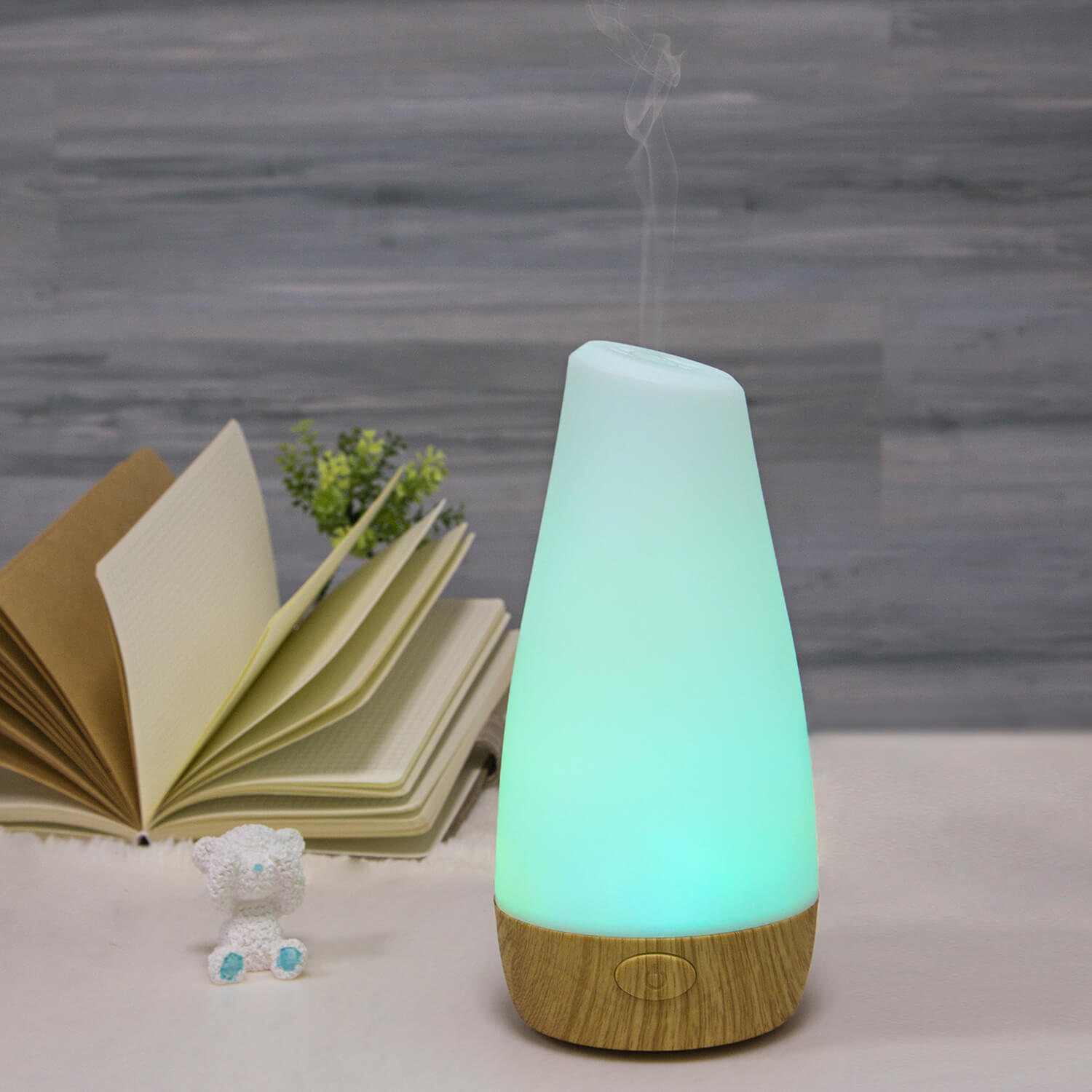 Aeromatic Ultrasonic Aroma Diffuser Wooden Effect Home Store + More