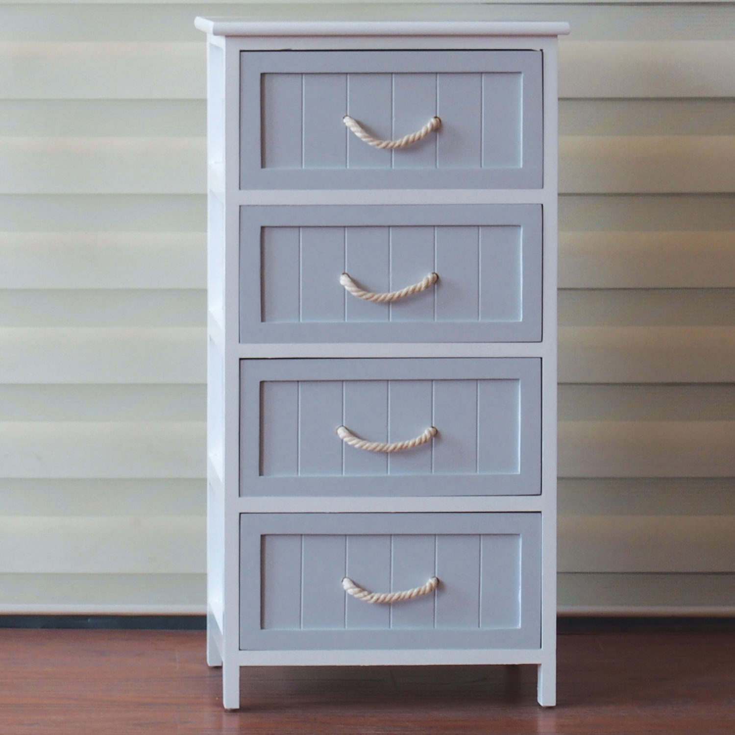 Hampton Nautical 4 Drawer Storage Unit Home Store + More