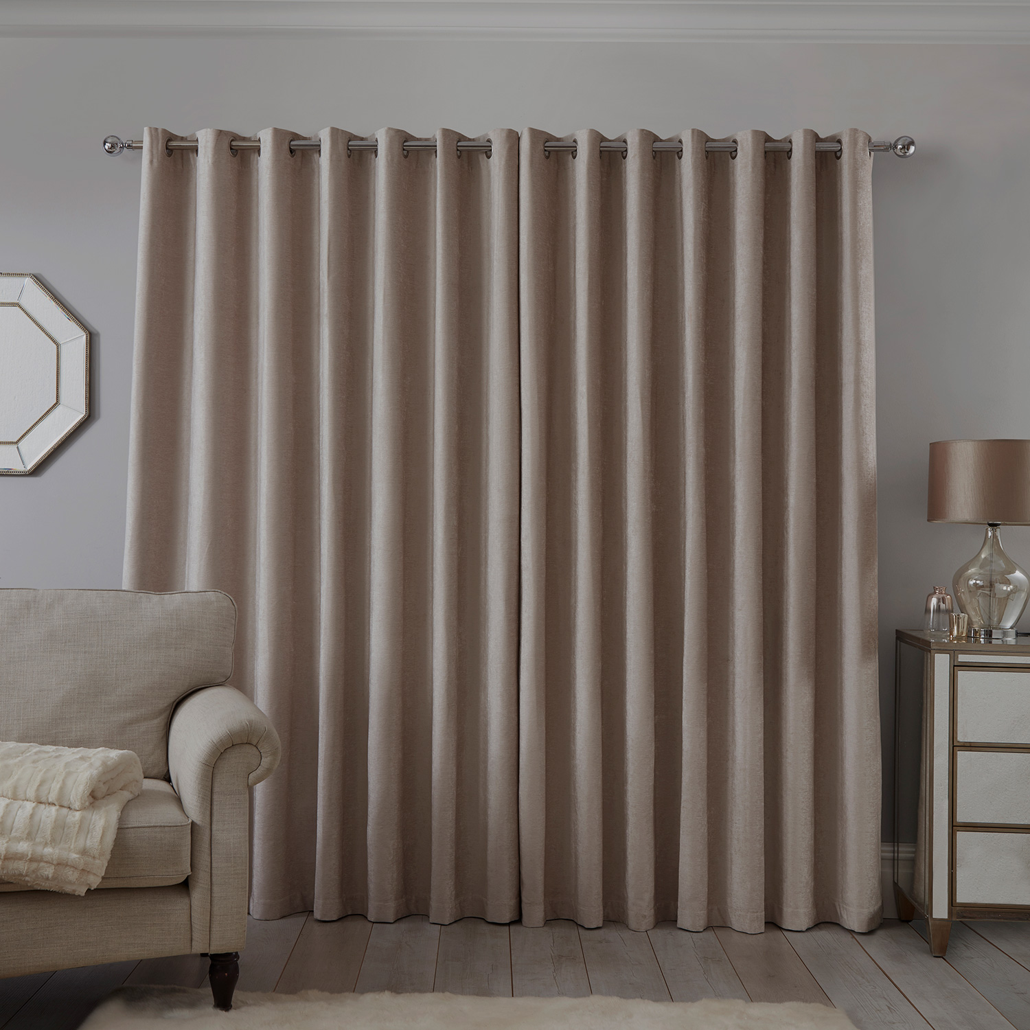 Blackout Thermal Textured Curtains Home Store More